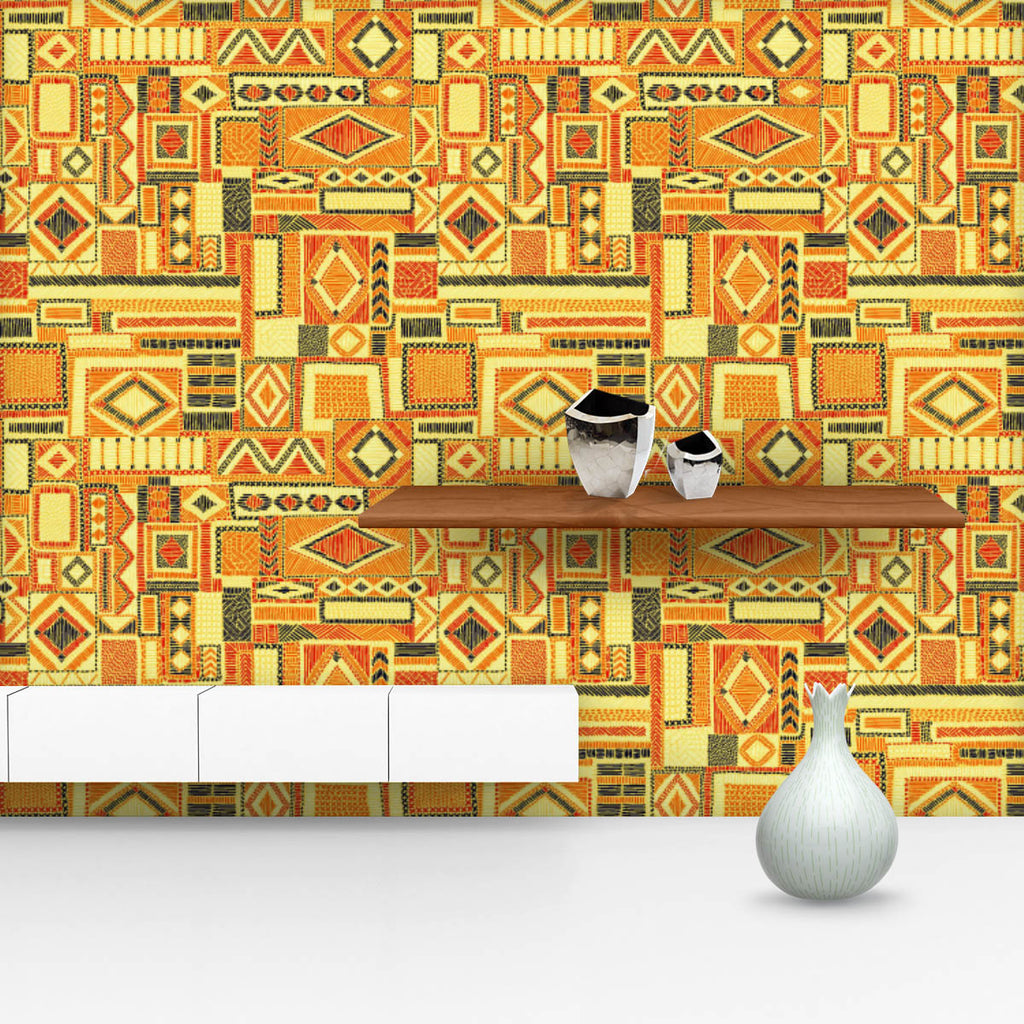 Ethnic Bohemian Pattern Wallpaper Roll-Wallpapers Peel & Stick-WAL_PA-IC 5016435 IC 5016435, Abstract Expressionism, Abstracts, African, American, Ancient, Art and Paintings, Aztec, Bohemian, Cross, Culture, Decorative, Digital, Digital Art, Ethnic, Fashion, Geometric, Geometric Abstraction, Graphic, Hipster, Historical, Illustrations, Indian, Medieval, Mexican, Patterns, Semi Abstract, Signs, Signs and Symbols, Traditional, Tribal, Vintage, World Culture, pattern, wallpaper, roll, print, patchwork, design,