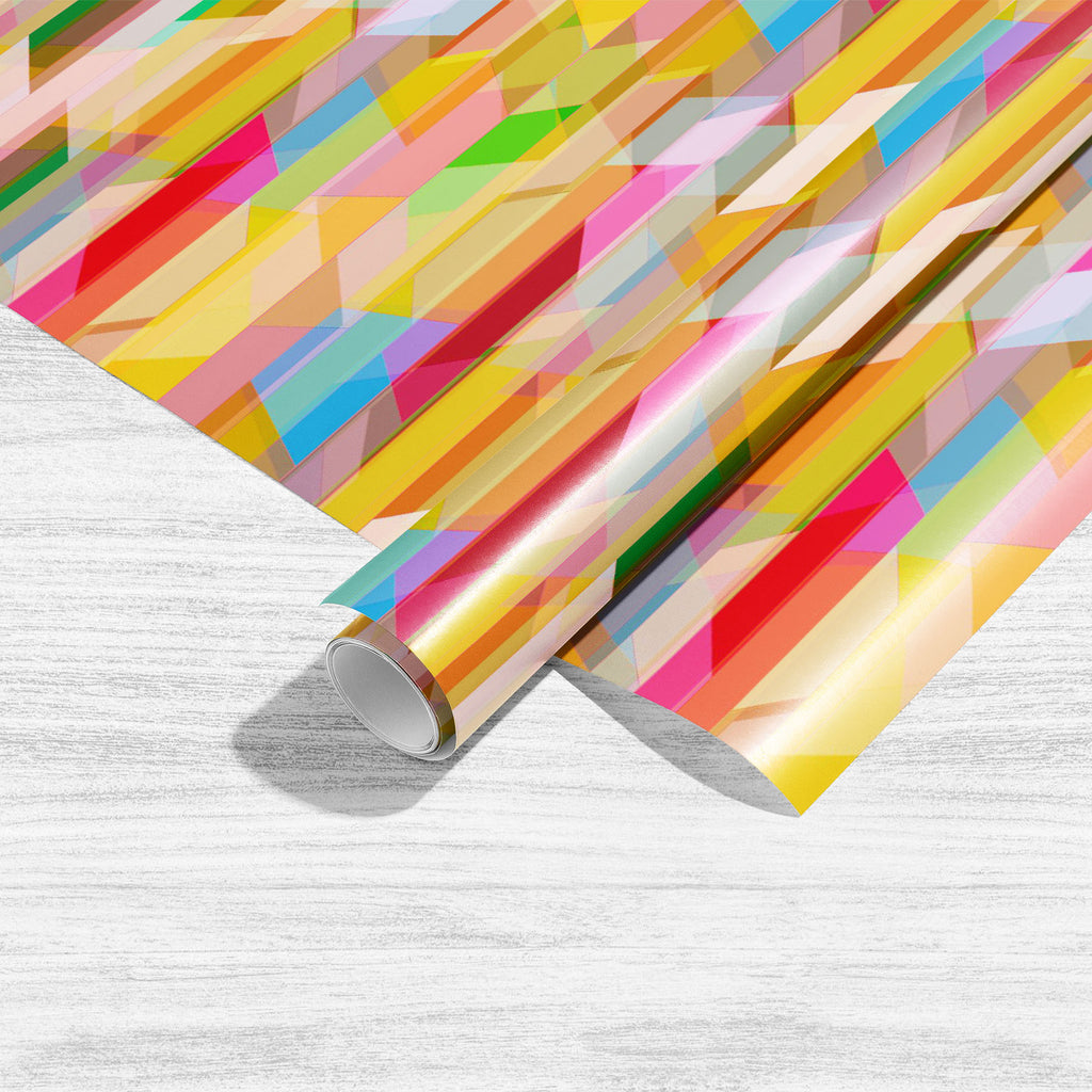 Abstract Color Pattern Art & Craft Gift Wrapping Paper - Wrapping Papers - ArtzFolio.com