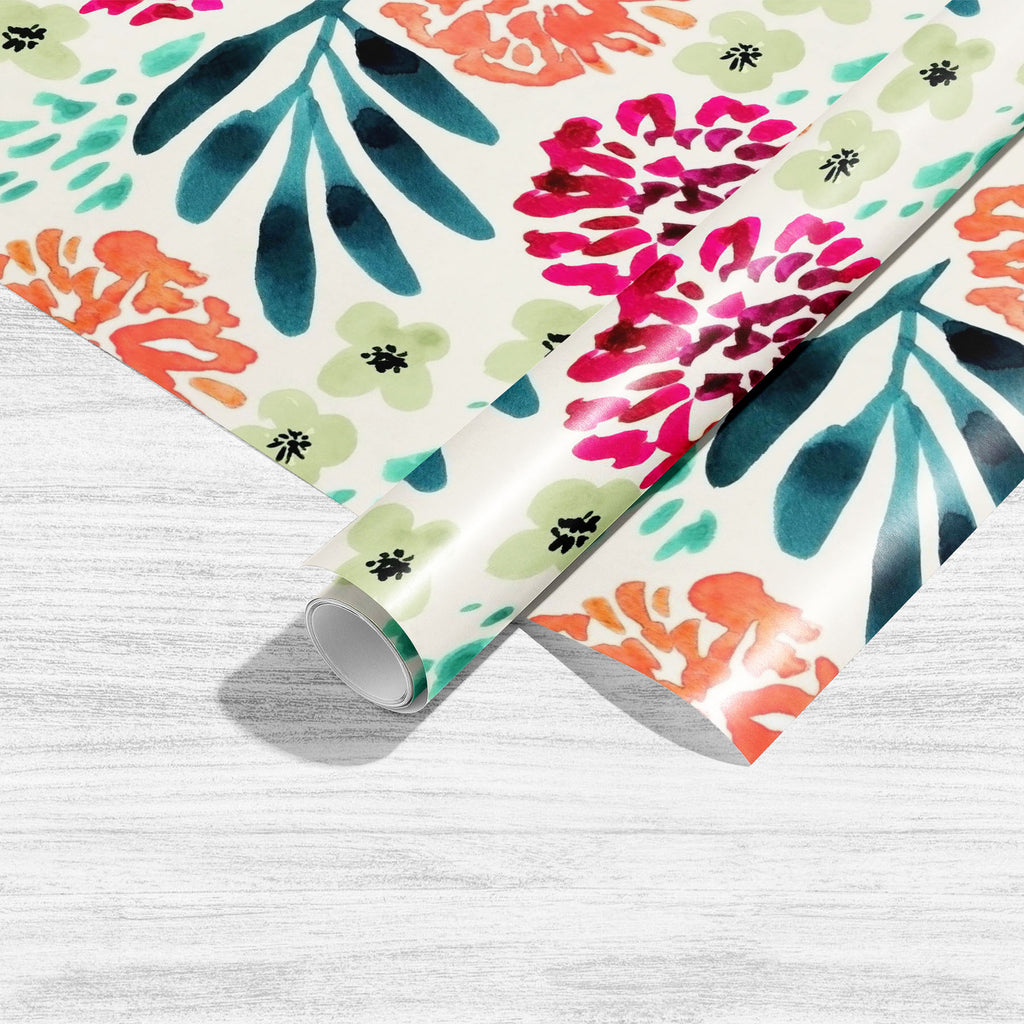 Watercolor Floral Pattern D43 Art & Craft Gift Wrapping Paper-Wrapping Papers-WRP_PP-IC 5016452 IC 5016452, Art and Paintings, Botanical, Floral, Flowers, Gouache, Illustrations, Nature, Patterns, Scenic, Signs, Signs and Symbols, Watercolour, watercolor, pattern, d43, art, craft, gift, wrapping, paper, seamless, backdrop, background, beige, bloom, blue, decoration, design, flower, illustration, leaf, paint, pink, purple, summer, teal, texture, wallpaper, artzfolio, wrapping paper, gift wrapping paper, gift