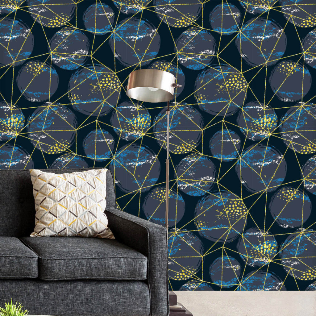 Abstract Cosmic Pattern Wallpaper Roll - Wallpapers Peel & Stick - ArtzFolio.com