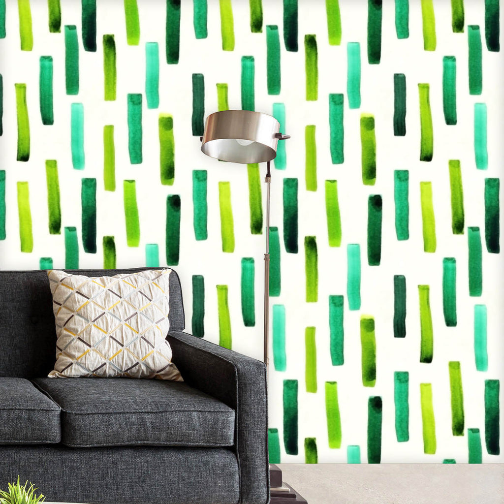 Green Watercolor Lines Wallpaper Roll-Wallpapers Peel & Stick-WAL_PA-IC 5016479 IC 5016479, Abstract Expressionism, Abstracts, Art and Paintings, Brush Stroke, Gouache, Illustrations, Patterns, Semi Abstract, Signs, Signs and Symbols, Watercolour, green, watercolor, lines, wallpaper, roll, pattern, abstract, art, backdrop, background, beige, brush, strokes, design, illustration, paint, paper, seamless, shape, simple, teal, texture, turquoise, vertical, wrapping, artzfolio, wallpapers for bedroom, wall paper