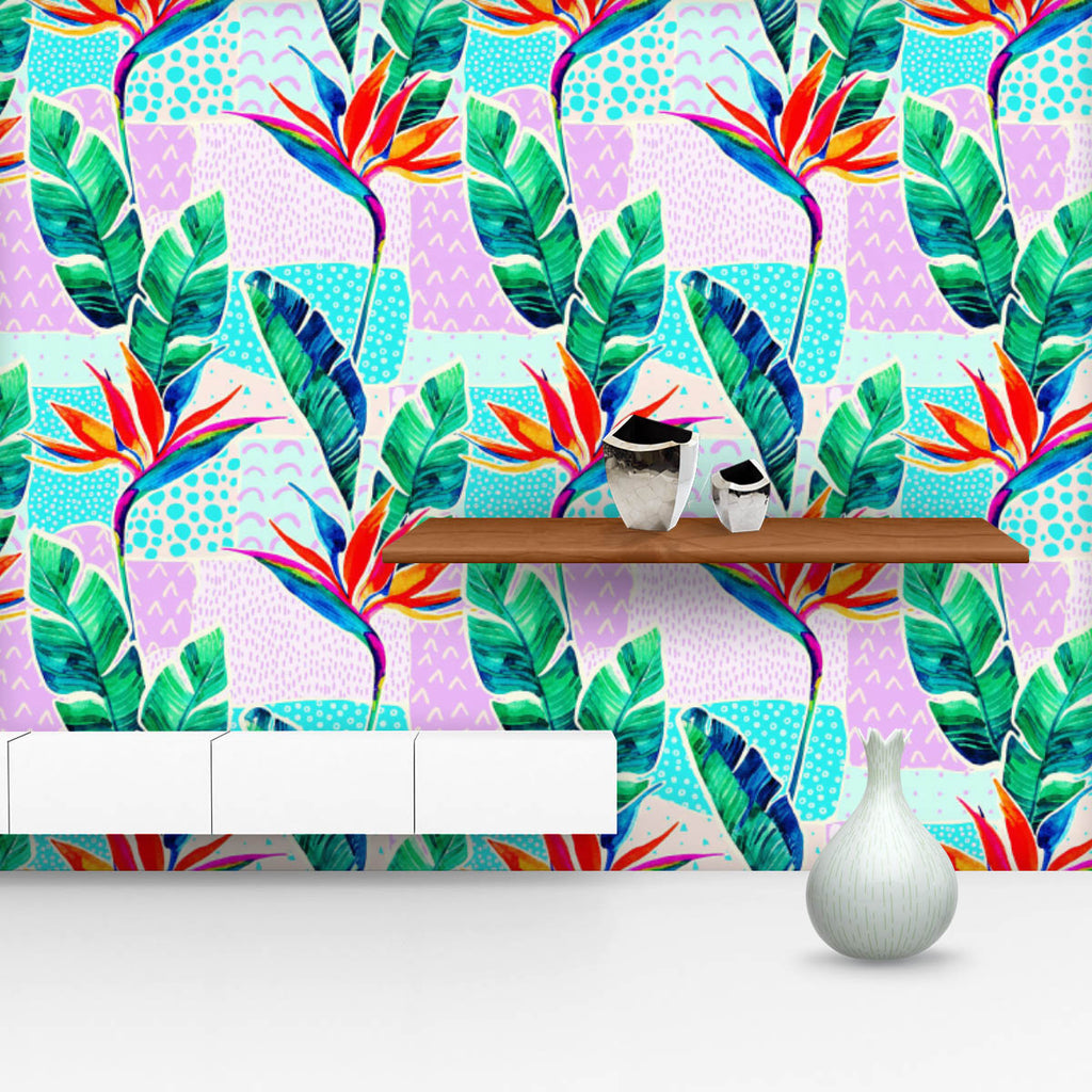 Watercolor Tropical Flowers D5 Wallpaper Roll-Wallpapers Peel & Stick-WAL_PA-IC 5016480 IC 5016480, Art and Paintings, Botanical, Digital, Digital Art, Dots, Floral, Flowers, Geometric, Geometric Abstraction, Graphic, Illustrations, Minimalism, Nature, Patterns, Scenic, Signs, Signs and Symbols, Tropical, Watercolour, watercolor, d5, wallpaper, roll, art, background, banana, blue, color, dash, design, doodle, element, exotic, fabric, flora, flower, geometrical, grunge, illustration, leaf, light, line, minim