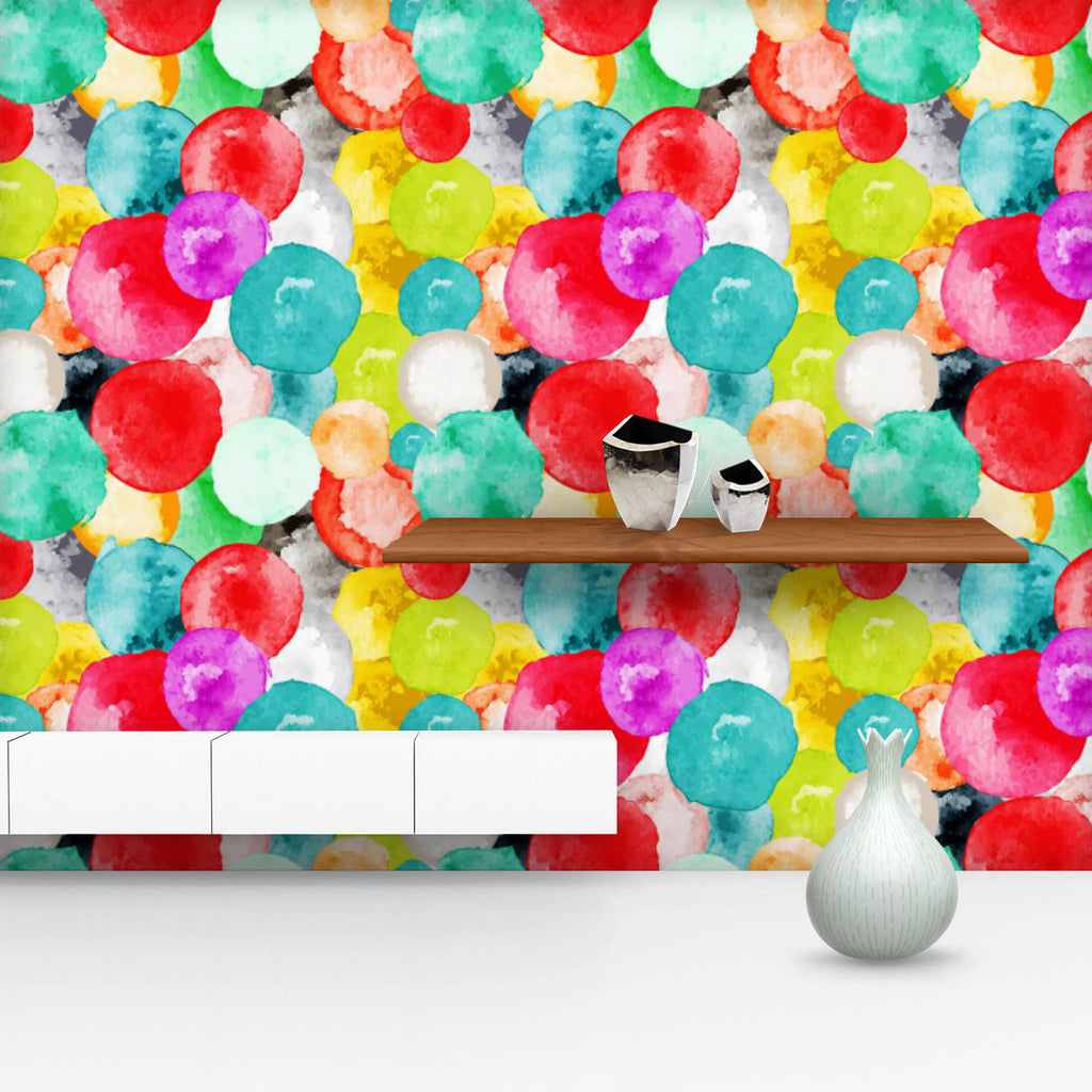 Hand Drawn Circles Wallpaper Roll-Wallpapers Peel & Stick-WAL_PA-IC 5016497 IC 5016497, Abstract Expressionism, Abstracts, Art and Paintings, Circle, Digital, Digital Art, Dots, Drawing, Graphic, Illustrations, Patterns, Retro, Semi Abstract, Signs, Signs and Symbols, Watercolour, hand, drawn, circles, wallpaper, roll, color, pattern, seamless, abstract, art, azure, backdrop, ball, blot, blue, bright, brush, burgundy, colorful, creative, crimson, dark, pink, decor, decoration, design, dot, fabric, gray, ill