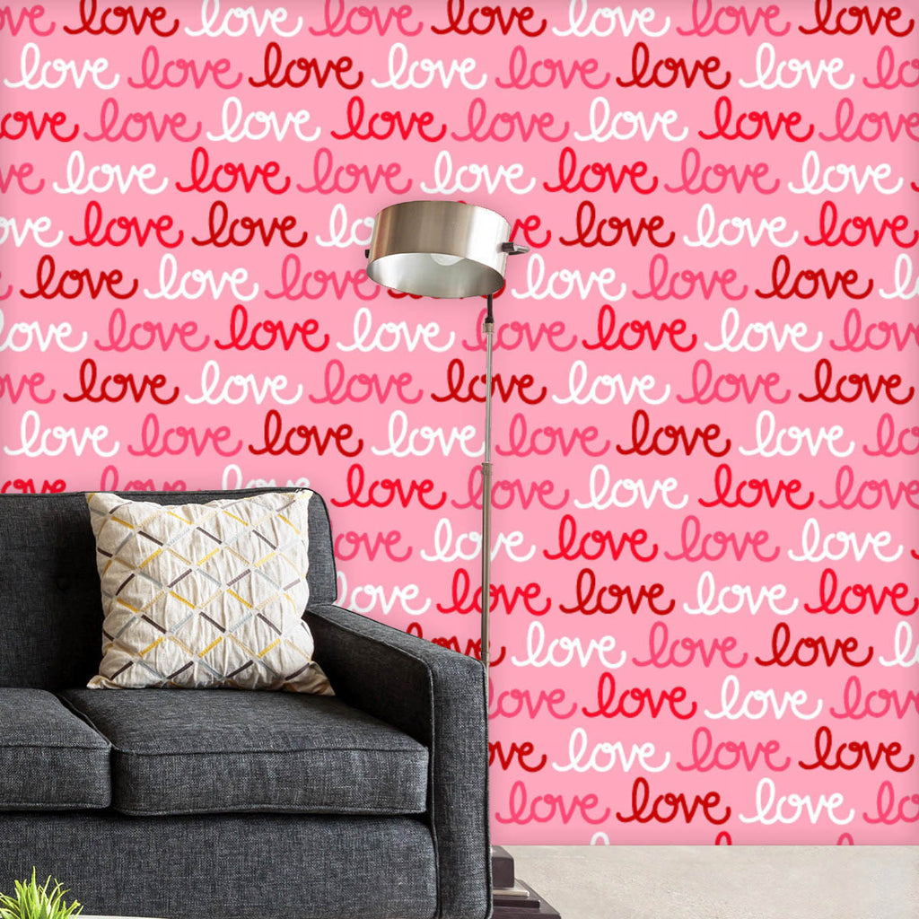 Valentine Day Love Wallpaper Roll-Wallpapers Peel & Stick-WAL_PA-IC 5016510 IC 5016510, Abstract Expressionism, Abstracts, Art and Paintings, Calligraphy, Digital, Digital Art, Graphic, Hand Drawn, Illustrations, Love, Modern Art, Patterns, Quotes, Romance, Semi Abstract, Signs, Signs and Symbols, Text, Typography, Wedding, valentine, day, wallpaper, roll, pattern, print, seamless, type, abstract, font, vector, word, art, backdrop, background, card, decoration, design, hand, drawn, handwriting, illustration