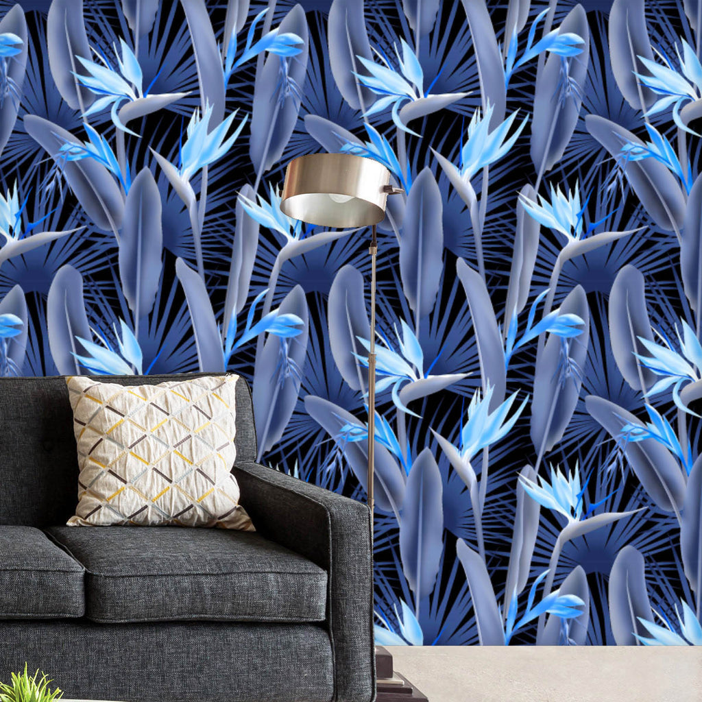 Palm Leaves Pattern Wallpaper Roll-Wallpapers Peel & Stick-WAL_PA-IC 5016526 IC 5016526, African, Birds, Black, Black and White, Botanical, Drawing, Floral, Flowers, Illustrations, Nature, Patterns, Scenic, Signs, Signs and Symbols, Tropical, palm, leaves, pattern, wallpaper, roll, colorful, background, billbergia, bird, bloom, blooming, blossom, blue, botany, bromelia, color, crane, decoration, design, detailed, exotic, fabric, flora, flower, garden, illustration, jungle, leaf, natural, paradise, petal, pl