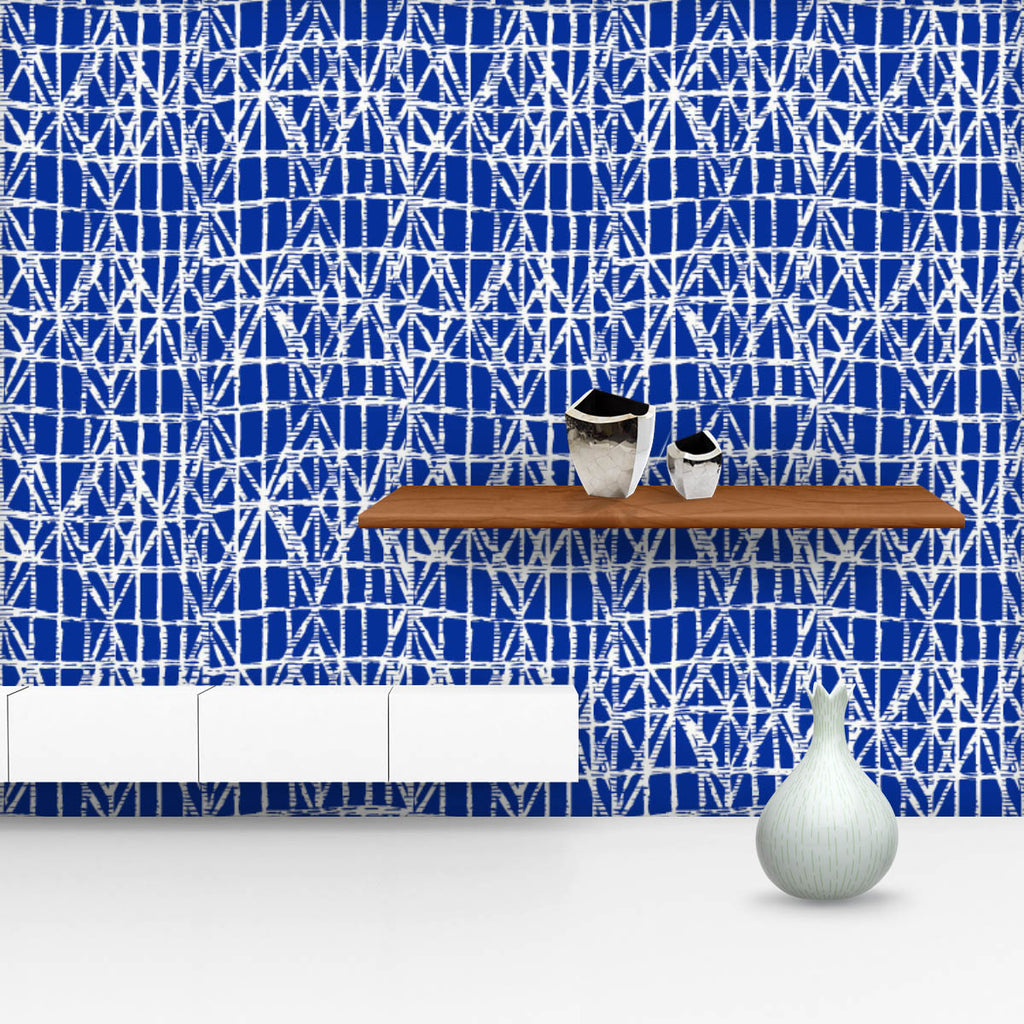 Japanese Shibori Ikat D4 Wallpaper Roll-Wallpapers Peel & Stick-WAL_PA-IC 5016527 IC 5016527, Abstract Expressionism, Abstracts, Black and White, Chinese, Culture, Ethnic, Fashion, Folk Art, Grid Art, Illustrations, Japanese, Modern Art, Patterns, Semi Abstract, Shibori, Signs, Signs and Symbols, Traditional, Tribal, Watercolour, White, World Culture, ikat, d4, wallpaper, roll, pattern, abstract, background, batik, bed, blue, china, cloth, clothes, clothing, cotton, design, dye, dyeing, endless, fabric, fol