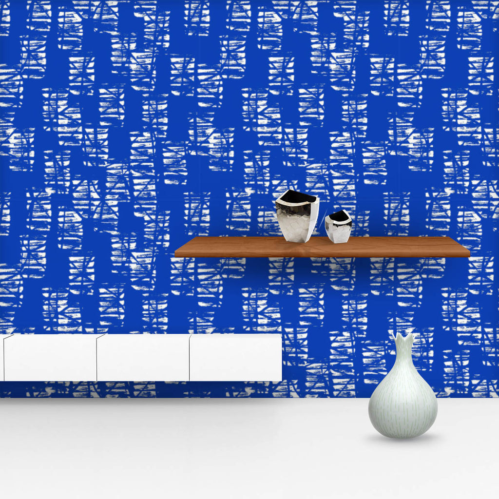 Japanese Shibori Ikat D6 Wallpaper Roll-Wallpapers Peel & Stick-WAL_PA-IC 5016541 IC 5016541, Abstract Expressionism, Abstracts, Black and White, Chinese, Culture, Ethnic, Fashion, Folk Art, Grid Art, Illustrations, Japanese, Modern Art, Patterns, Semi Abstract, Shibori, Signs, Signs and Symbols, Traditional, Tribal, Watercolour, White, World Culture, ikat, d6, wallpaper, roll, abstract, seamless, dye, indigo, kimono, organic, pattern, watercolor, background, batik, bed, blue, china, cloth, clothes, clothin