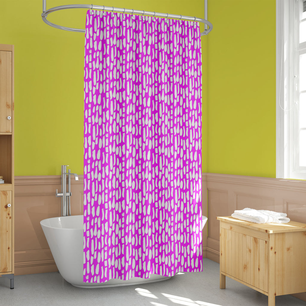 Watercolor Strokes Washable Waterproof Shower Curtain-Shower Curtains-CUR_SH_EL-IC 5016542 IC 5016542, Abstract Expressionism, Abstracts, Art and Paintings, Digital, Digital Art, Drawing, Graphic, Modern Art, Patterns, Semi Abstract, Signs, Signs and Symbols, Splatter, Watercolour, watercolor, strokes, washable, waterproof, shower, curtain, abstract, art, artistic, backdrop, background, brush, color, colorful, decoration, design, drawn, fabric, green, hand, modern, paint, paper, pattern, pink, seamless, spl
