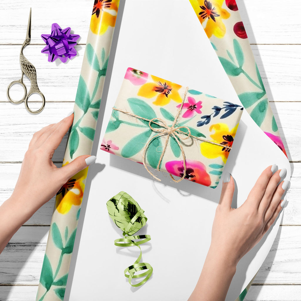 Watercolor Floral Pattern D46 Art & Craft Gift Wrapping Paper-Wrapping Papers-WRP_PP-IC 5016552 IC 5016552, Art and Paintings, Botanical, Floral, Flowers, Gouache, Illustrations, Nature, Patterns, Scenic, Signs, Signs and Symbols, Watercolour, watercolor, pattern, d46, art, craft, gift, wrapping, paper, teal, pink, seamless, summer, backdrop, background, beige, delicate, design, flower, garden, illustration, leaf, paint, purple, ranunculus, simple, spring, texture, wallpaper, artzfolio, wrapping paper, gift
