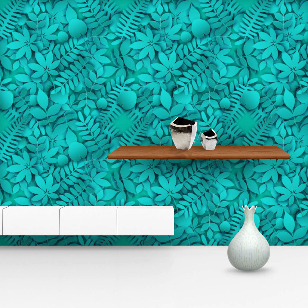 3D Tropical Jungle Wallpaper Roll - Wallpapers Peel & Stick - ArtzFolio.com