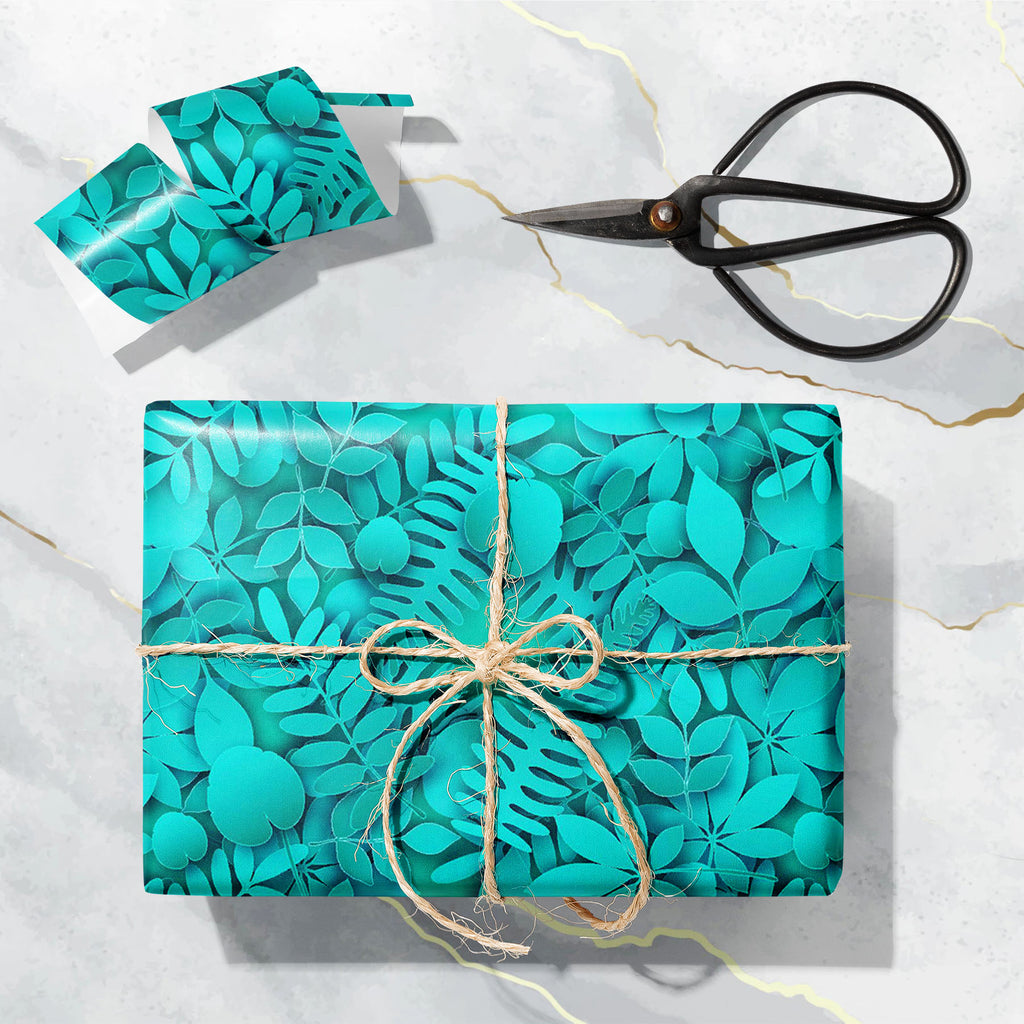 3D Tropical Jungle Art & Craft Gift Wrapping Paper - Wrapping Papers - ArtzFolio.com