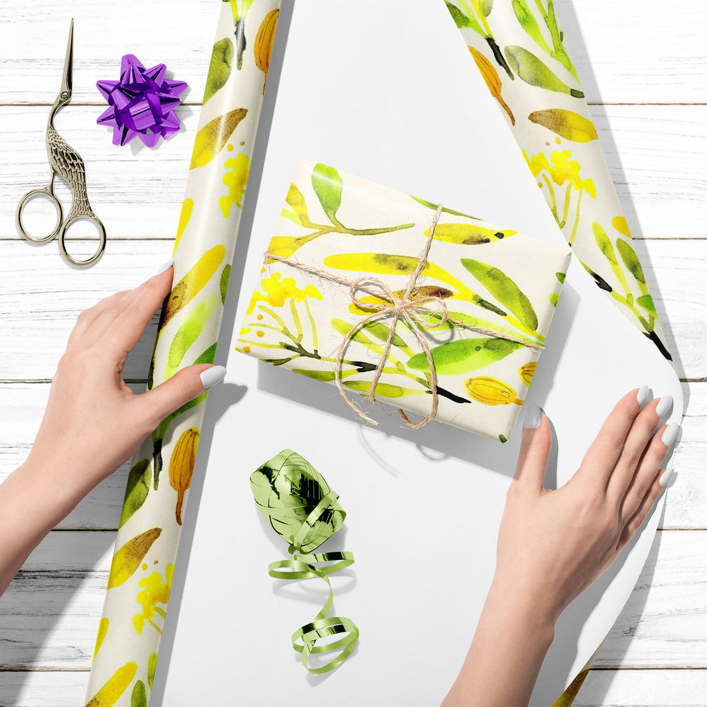 Watercolor Floral Pattern D48 Art & Craft Gift Wrapping Paper-Wrapping Papers-WRP_PP-IC 5016559 IC 5016559, Art and Paintings, Botanical, Floral, Flowers, Gouache, Illustrations, Nature, Patterns, Scenic, Signs, Signs and Symbols, Watercolour, watercolor, pattern, d48, art, craft, gift, wrapping, paper, backdrop, background, beige, design, flower, garden, green, illustration, leaf, ocre, paint, seamless, summer, texture, wallpaper, wild, yellow, artzfolio, wrapping paper, gift wrapping paper, gift wrapping,
