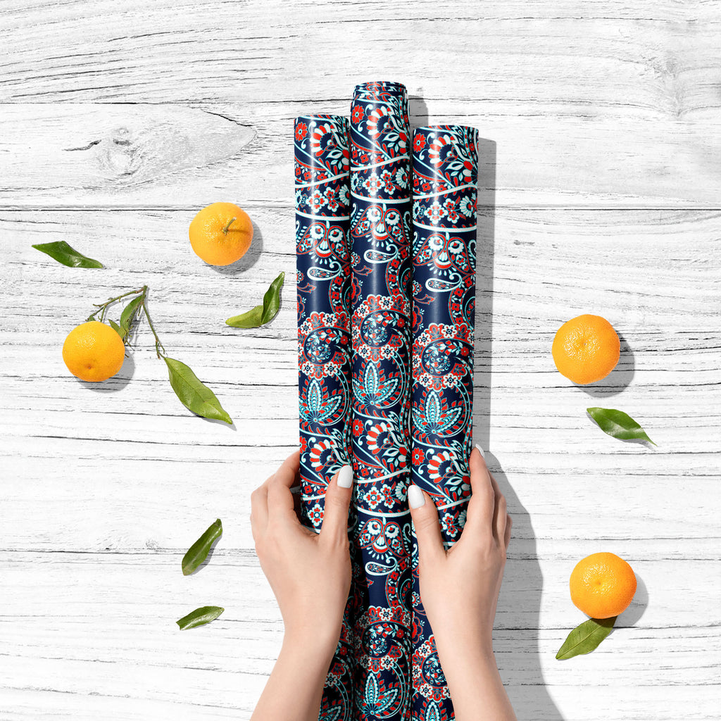 Paisley Folkloric Flowers Art & Craft Gift Wrapping Paper-Wrapping Papers-WRP_PP-IC 5016566 IC 5016566, Ancient, Botanical, Chinese, Culture, Damask, Ethnic, Floral, Flowers, Illustrations, Indian, Japanese, Medieval, Moroccan, Nature, Paisley, Patterns, Pets, Retro, Signs, Signs and Symbols, Traditional, Tribal, Turkish, Vintage, World Culture, folkloric, art, craft, gift, wrapping, paper, seamless, pattern, vector, china, scarf, batik, carpet, curtain, deco, design, fabric, flower, garnet, indonesia, indo