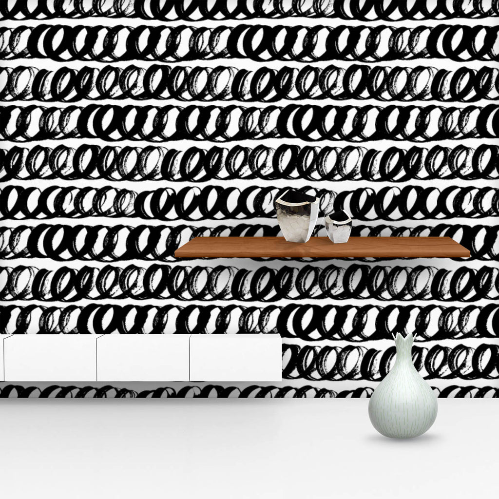 Abstract Brush Stroke D26 Wallpaper Roll - Wallpapers Peel & Stick - ArtzFolio.com