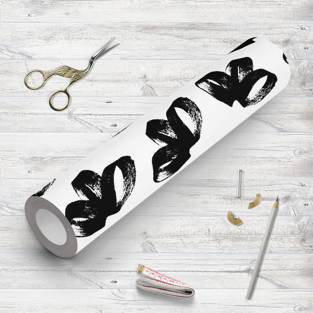 Abstract Brush Stroke D28 Wallpaper Roll - Wallpapers Peel & Stick - ArtzFolio.com