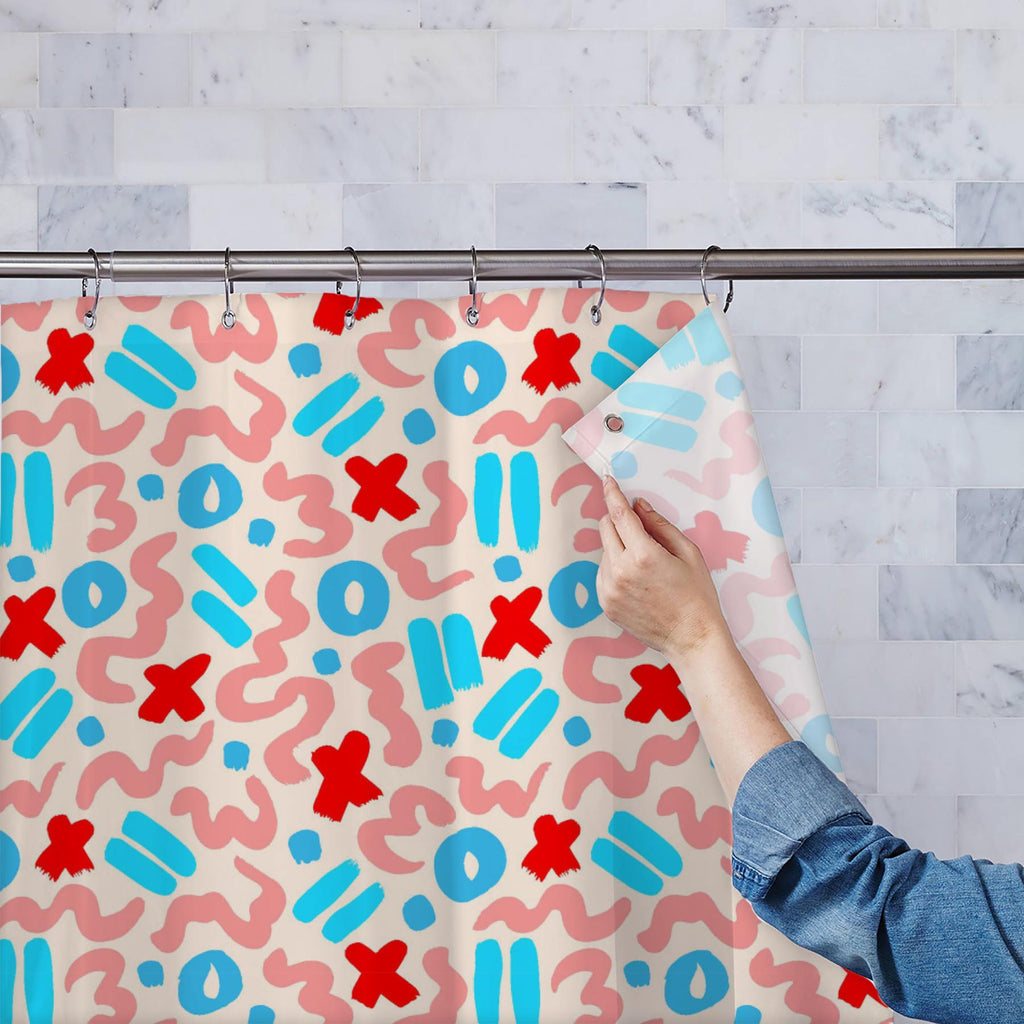 Colorful Abstract Shapes D4 Washable Waterproof Shower Curtain-Shower Curtains-CUR_SH_EL-IC 5016582 IC 5016582, Abstract Expressionism, Abstracts, Ancient, Animated Cartoons, Bohemian, Caricature, Cartoons, Cross, Digital, Digital Art, Dots, Graphic, Hand Drawn, Historical, Illustrations, Medieval, Modern Art, Patterns, Scandinavian, Semi Abstract, Signs, Signs and Symbols, Sketches, Symbols, Vintage, colorful, abstract, shapes, d4, washable, waterproof, shower, curtain, artistic, background, beauty, brush,