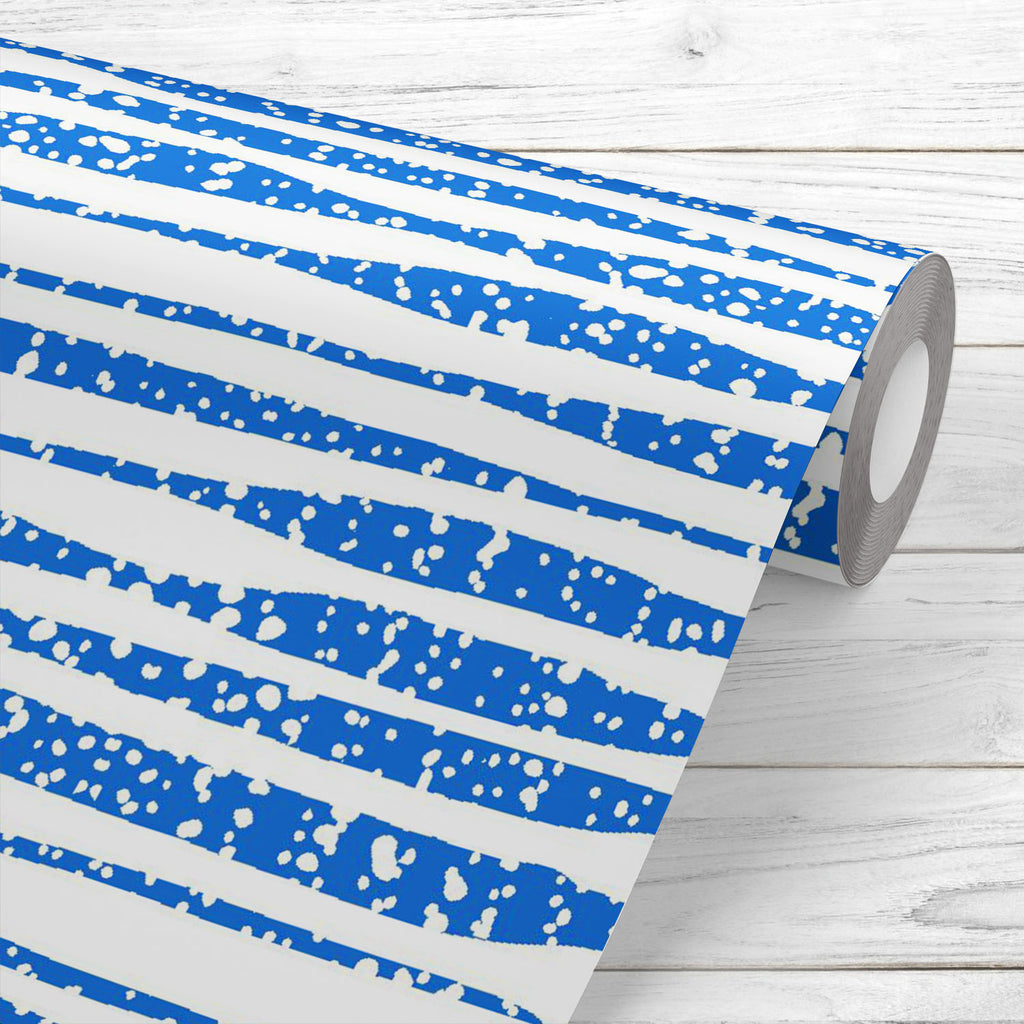 Abstract Indigo Tie Dye Batik D14 Wallpaper Roll - Wallpapers Peel & Stick - ArtzFolio.com