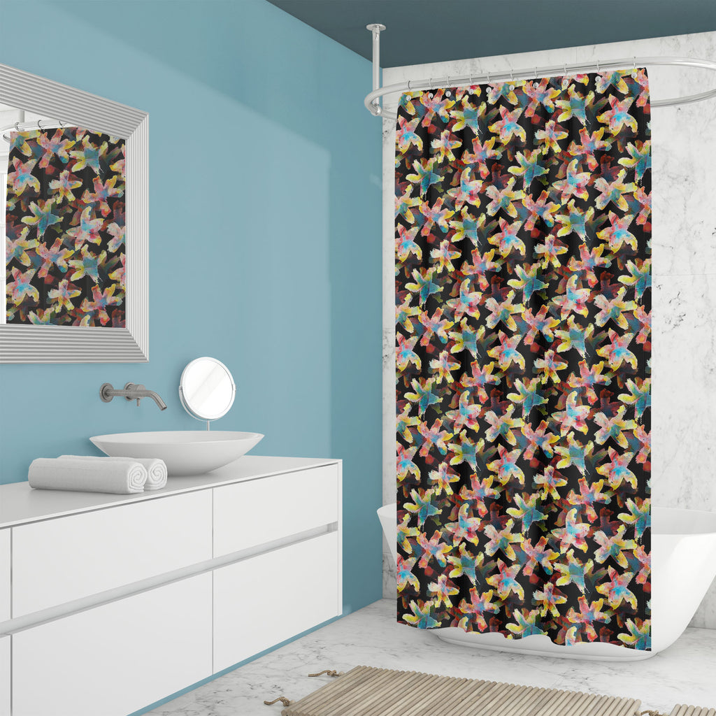 Watercolor Exotic Flowers Washable Waterproof Shower Curtain-Shower Curtains-CUR_SH_EL-IC 5016603 IC 5016603, Abstract Expressionism, Abstracts, Ancient, Bohemian, Botanical, Digital, Digital Art, Drawing, Floral, Flowers, Graphic, Historical, Illustrations, Medieval, Nature, Patterns, Scenic, Semi Abstract, Shibori, Signs, Signs and Symbols, Tropical, Vintage, Watercolour, watercolor, exotic, washable, waterproof, shower, curtain, flower, pattern, big, seamless, artistic, autumn, background, batik, beautif