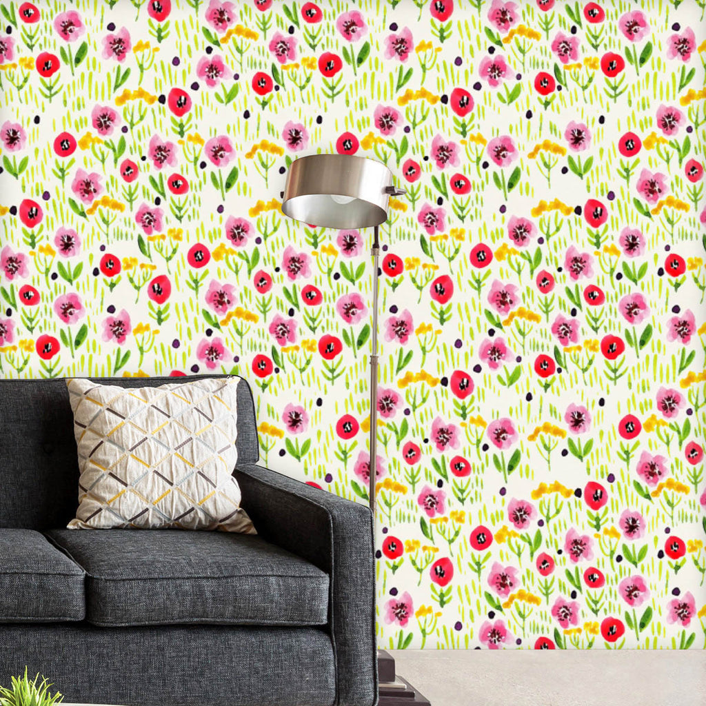 Watercolor Floral Pattern D50 Wallpaper Roll-Wallpapers Peel & Stick-WAL_PA-IC 5016607 IC 5016607, Art and Paintings, Botanical, Floral, Flowers, Gouache, Illustrations, Nature, Patterns, Scenic, Signs, Signs and Symbols, Watercolour, watercolor, pattern, d50, wallpaper, roll, mini, art, backdrop, background, beige, berries, cute, decoration, design, flower, garden, grass, green, illustration, leaf, paint, paper, pink, purple, seamless, spring, summer, texture, tiny, wild, wrapping, yellow, artzfolio, wallp