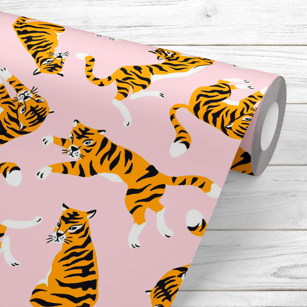 Baby Tigers Wallpaper Roll-Wallpapers Peel & Stick-WAL_PA-IC 5016620 IC 5016620, Ancient, Animals, Animated Cartoons, Art and Paintings, Bengali, Caricature, Cartoons, Digital, Digital Art, Drawing, Fashion, Graphic, Historical, Illustrations, Indian, Medieval, Modern Art, Nature, Patterns, Retro, Scenic, Signs, Signs and Symbols, Vintage, Wildlife, baby, tigers, wallpaper, roll, tiger, pattern, vector, animal, seamless, repeat, circus, cute, background, print, cat, pink, art, india, safari, set, wild, beas