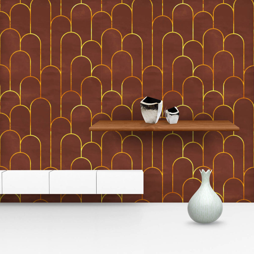 Geometric Pattern D40 Wallpaper Roll-Wallpapers Peel & Stick-WAL_PA-IC 5016647 IC 5016647, Art and Paintings, Art Deco, Geometric, Geometric Abstraction, Illustrations, Modern Art, Patterns, Retro, Signs, Signs and Symbols, pattern, d40, wallpaper, roll, art, deco, background, backdrop, brown, chocolate, classic, dark, decoration, design, elegant, fine, line, gold, golden, illustration, modern, ornament, seamless, simple, subtle, texture, wrapping, paper, artzfolio, wallpapers for bedroom, wall papers full 