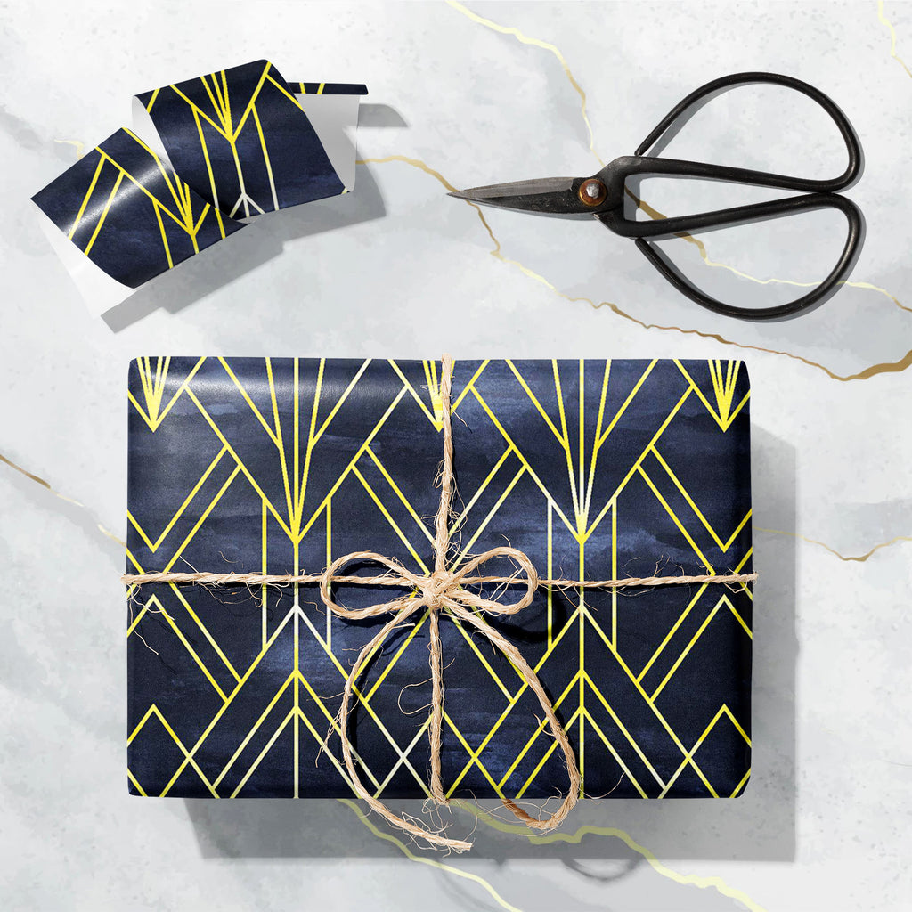 Geometric Pattern D41 Art & Craft Gift Wrapping Paper-Wrapping Papers-WRP_PP-IC 5016648 IC 5016648, Art and Paintings, Art Deco, Geometric, Geometric Abstraction, Illustrations, Modern Art, Patterns, Retro, Signs, Signs and Symbols, pattern, d41, art, craft, gift, wrapping, paper, background, seamless, wallpaper, texture, design, gold, deco, backdrop, blue, classic, dark, decoration, elegant, fine, line, golden, illustration, modern, ornament, simple, subtle, artzfolio, wrapping paper, gift wrapping paper, 