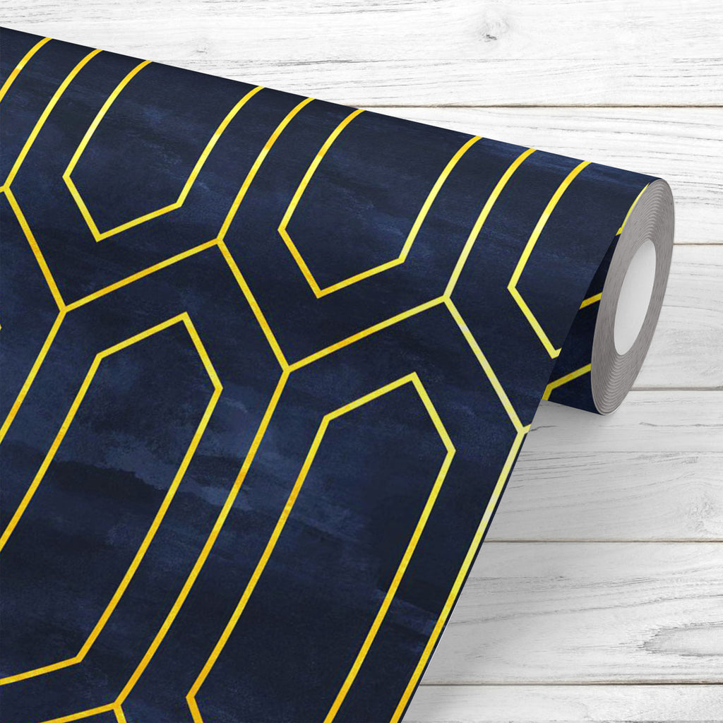 Geometric Pattern D45 Wallpaper Roll-Wallpapers Peel & Stick-WAL_PA-IC 5016652 IC 5016652, Art and Paintings, Art Deco, Geometric, Geometric Abstraction, Illustrations, Modern Art, Patterns, Retro, Signs, Signs and Symbols, pattern, d45, wallpaper, roll, art, texture, gold, deco, background, backdrop, blue, classic, dark, decoration, design, elegant, fine, line, golden, illustration, modern, ornament, seamless, simple, subtle, wrapping, paper, artzfolio, wallpapers for bedroom, wall papers full sheet for li
