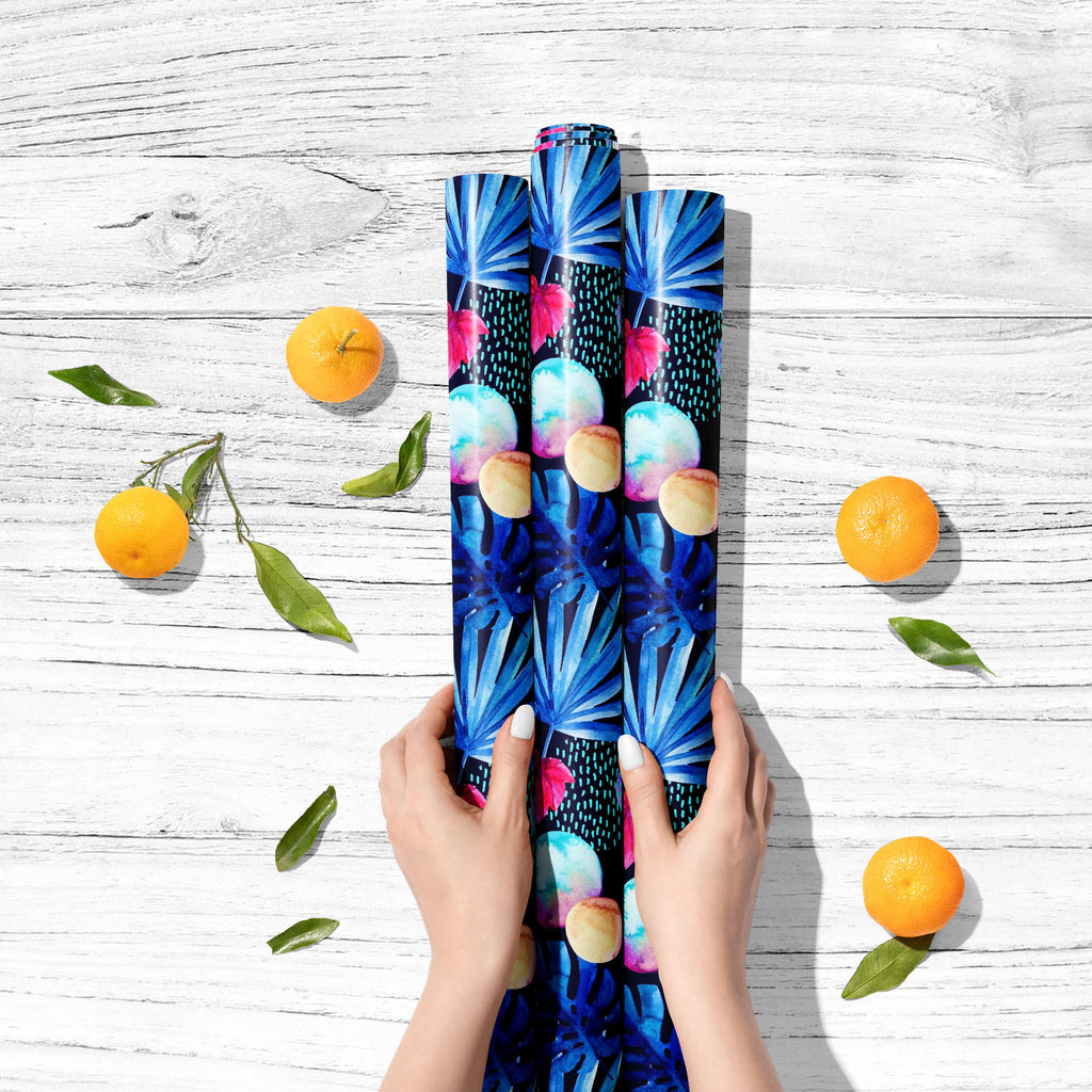 Watercolor Tropical Art & Craft Gift Wrapping Paper-Wrapping Papers-WRP_PP-IC 5016653 IC 5016653, Abstract Expressionism, Abstracts, Art and Paintings, Botanical, Circle, Digital, Digital Art, Dots, Floral, Flowers, Geometric, Geometric Abstraction, Graphic, Illustrations, Nature, Patterns, Semi Abstract, Signs, Signs and Symbols, Stripes, Tropical, Watercolour, watercolor, art, craft, gift, wrapping, paper, background, flower, pattern, abstract, arc, ball, bauhaus, bend, blotch, brush, color, creative, doo