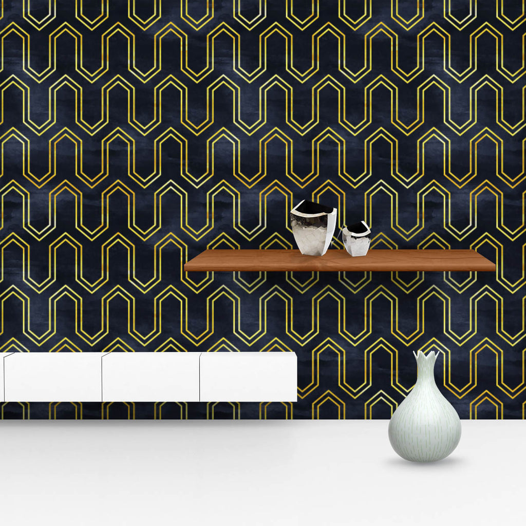 Deco Geometric Pattern D3 Wallpaper Roll-Wallpapers Peel & Stick-WAL_PA-IC 5016656 IC 5016656, Abstract Expressionism, Abstracts, Art and Paintings, Art Deco, Geometric, Geometric Abstraction, Illustrations, Modern Art, Patterns, Retro, Semi Abstract, Signs, Signs and Symbols, deco, pattern, d3, wallpaper, roll, art, background, abstract, backdrop, blue, classic, dark, decoration, design, elegant, fabric, fine, line, gold, golden, illustration, modern, ornament, seamless, simple, subtle, texture, wrapping, 