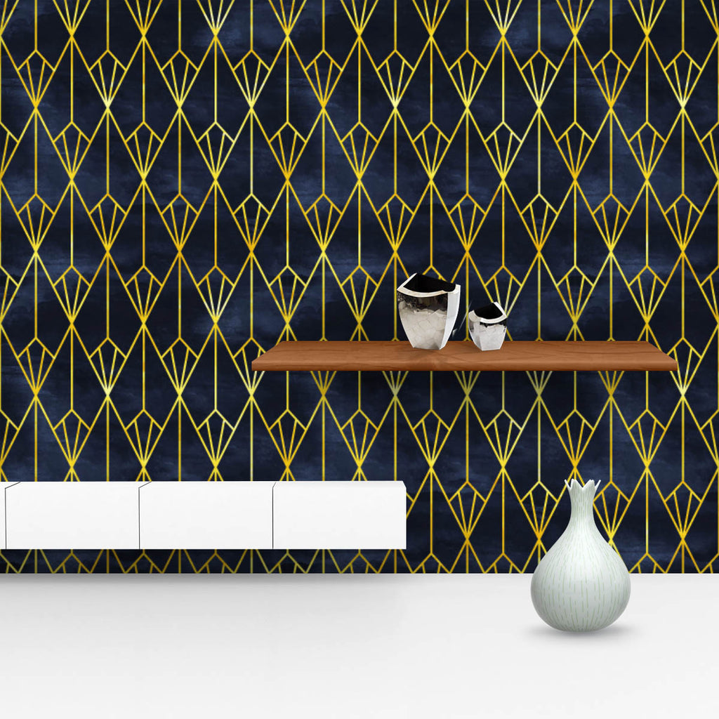 Deco Geometric Pattern D5 Wallpaper Roll-Wallpapers Peel & Stick-WAL_PA-IC 5016658 IC 5016658, Abstract Expressionism, Abstracts, Art and Paintings, Art Deco, Geometric, Geometric Abstraction, Illustrations, Modern Art, Patterns, Retro, Semi Abstract, Signs, Signs and Symbols, deco, pattern, d5, wallpaper, roll, art, background, simple, abstract, backdrop, blue, classic, dark, decoration, design, elegant, fabric, fine, line, gold, golden, illustration, modern, ornament, seamless, subtle, texture, wrapping, 