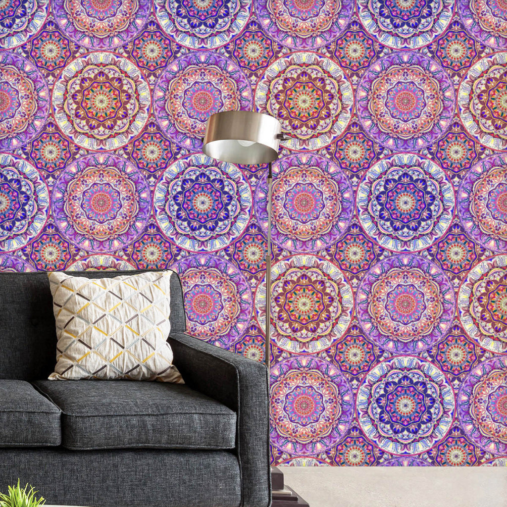 Vintage Ornament Mandala Wallpaper Roll-Wallpapers Peel & Stick-WAL_PA-IC 5016687 IC 5016687, Abstract Expressionism, Abstracts, Allah, Ancient, Arabic, Art and Paintings, Asian, Bohemian, Botanical, Circle, Culture, Decorative, Digital, Digital Art, Drawing, Ethnic, Floral, Flowers, Graphic, Historical, Illustrations, Indian, Islam, Mandala, Medieval, Mexican, Nature, Patterns, Retro, Semi Abstract, Signs, Signs and Symbols, Traditional, Tribal, Turkish, Vintage, World Culture, ornament, wallpaper, roll, a