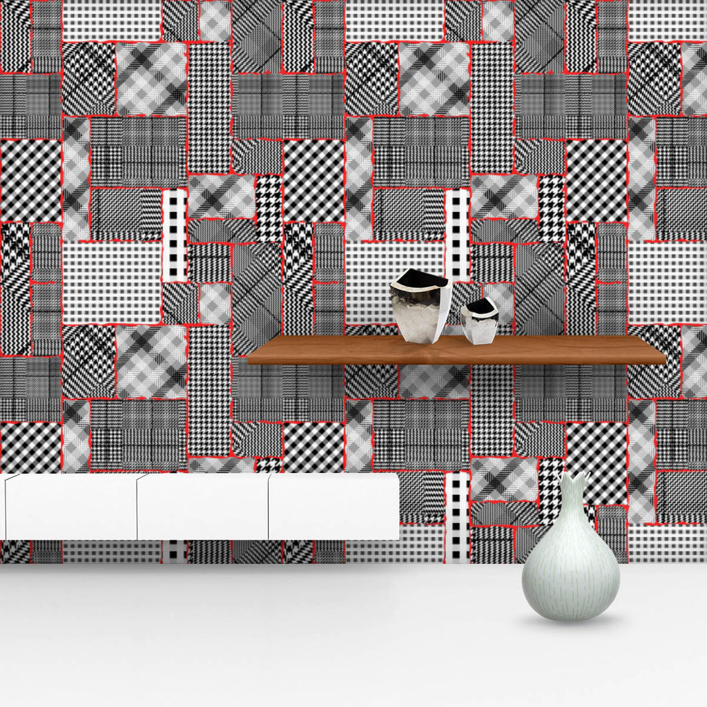 Glen Plaids Patchwork Style Wallpaper Roll-Wallpapers Peel & Stick-WAL_PA-IC 5016688 IC 5016688, Abstract Expressionism, Abstracts, Art and Paintings, Celtic, Decorative, Fashion, Geometric, Geometric Abstraction, Illustrations, Patterns, Plaid, Semi Abstract, Signs, Signs and Symbols, glen, plaids, patchwork, style, wallpaper, roll, pattern, vector, backdrop, fabric, square, tartan, abstract, background, checkered, classic, cloth, clothing, colors, continuity, decoration, design, endless, glenurquhart, ire