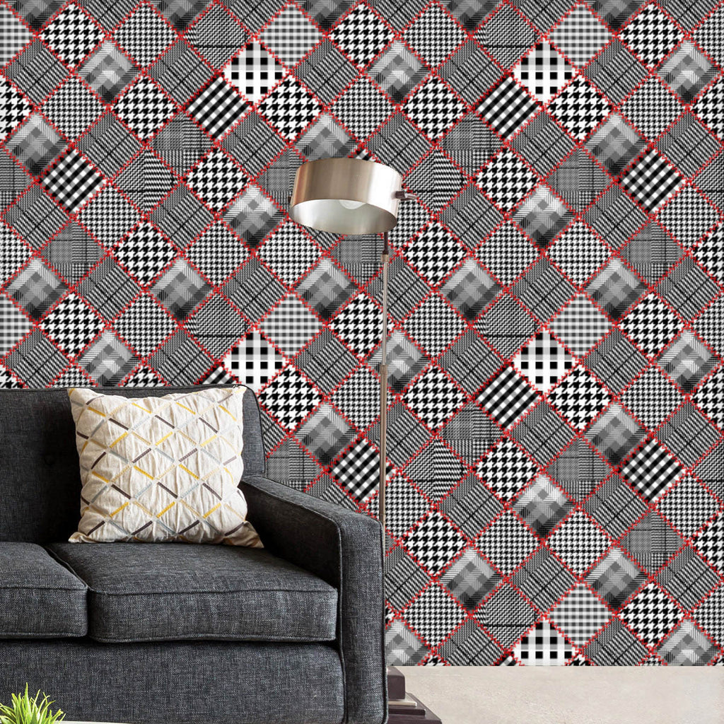 Glen Plaid Style Wallpaper Roll-Wallpapers Peel & Stick-WAL_PA-IC 5016702 IC 5016702, Abstract Expressionism, Abstracts, Art and Paintings, Celtic, Decorative, Fashion, Geometric, Geometric Abstraction, Illustrations, Patterns, Plaid, Semi Abstract, Signs, Signs and Symbols, glen, style, wallpaper, roll, patchwork, abstract, backdrop, background, checkered, classic, cloth, clothing, colors, continuity, decoration, design, diagonal, endless, fabric, glenurquhart, gray, ireland, irish, kilt, lines, manufactur