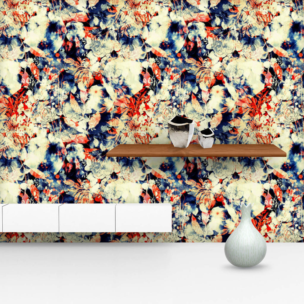 Flowers Leaves Imprints D2 Wallpaper Roll-Wallpapers Peel & Stick-WAL_PA-IC 5016712 IC 5016712, Abstract Expressionism, Abstracts, Ancient, Art and Paintings, Books, Botanical, Collages, Digital, Digital Art, Fashion, Floral, Flowers, Graphic, Historical, Illustrations, Medieval, Nature, Patterns, Scenic, Semi Abstract, Signs, Signs and Symbols, Sketches, Vintage, Watercolour, leaves, imprints, d2, wallpaper, roll, pattern, flower, abstract, seamless, watercolor, design, ink, collage, paint, artwork, boho, 