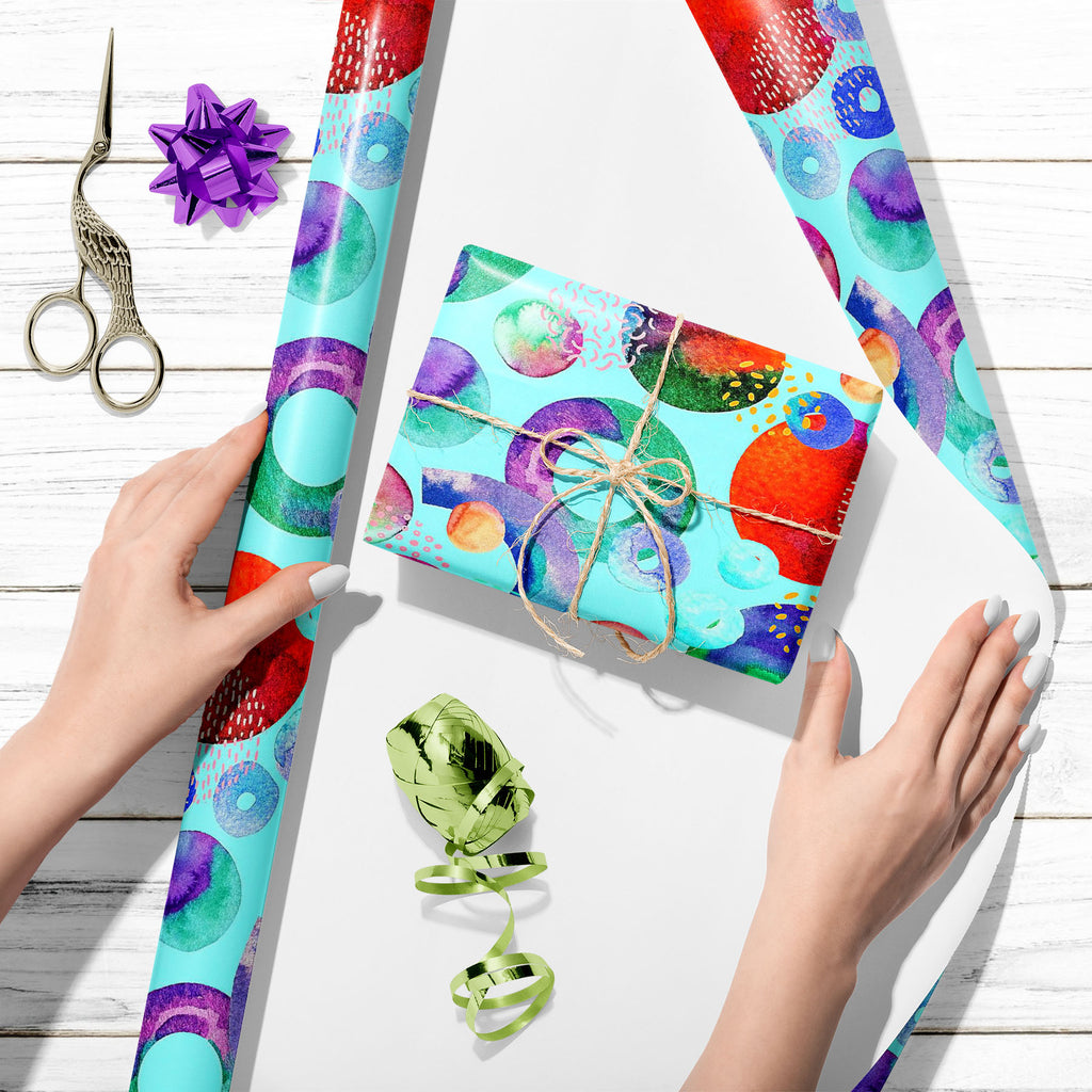 Artistic Watercolor Shapes Art & Craft Gift Wrapping Paper-Wrapping Papers-WRP_PP-IC 5016714 IC 5016714, Abstract Expressionism, Abstracts, Art and Paintings, Circle, Digital, Digital Art, Dots, Drawing, Fashion, Geometric, Geometric Abstraction, Graphic, Illustrations, Minimalism, Patterns, Retro, Semi Abstract, Signs, Signs and Symbols, Stripes, Watercolour, artistic, watercolor, shapes, art, craft, gift, wrapping, paper, abstract, pattern, arc, artwork, background, bauhaus, bend, blot, blotch, bright, br