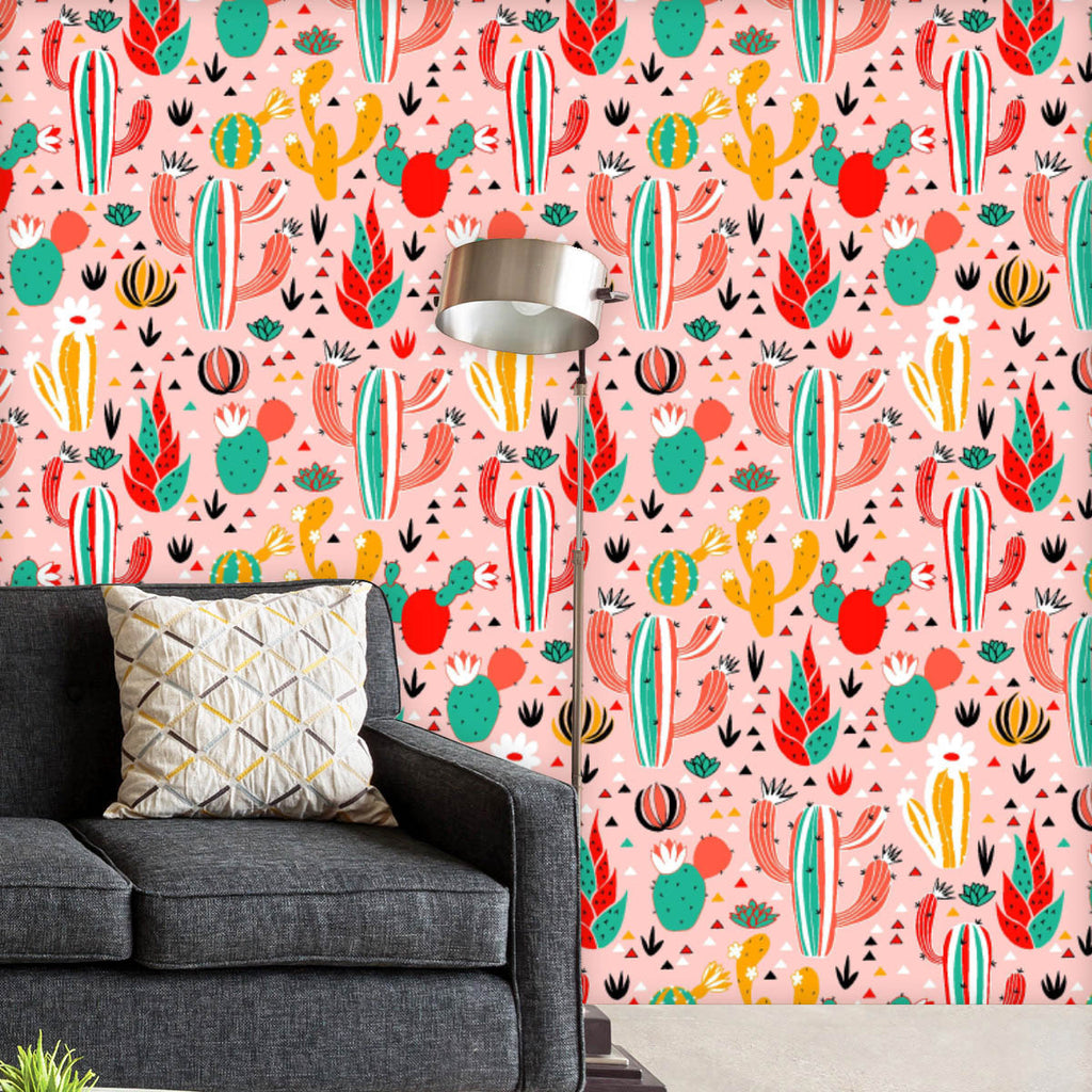 Pink Desert Flowers Wallpaper Roll-Wallpapers Peel & Stick-WAL_PA-IC 5016722 IC 5016722, American, Animated Cartoons, Birthday, Black, Black and White, Botanical, Caricature, Cartoons, Floral, Flowers, Geometric, Geometric Abstraction, Holidays, Illustrations, Mexican, Nature, Patterns, Signs, Signs and Symbols, Triangles, White, pink, desert, wallpaper, roll, cactus, fun, happy, aloe, arizona, cacti, card, cartoon, character, childish, color, cute, design, exotic, flower, green, greeting, holiday, illustra