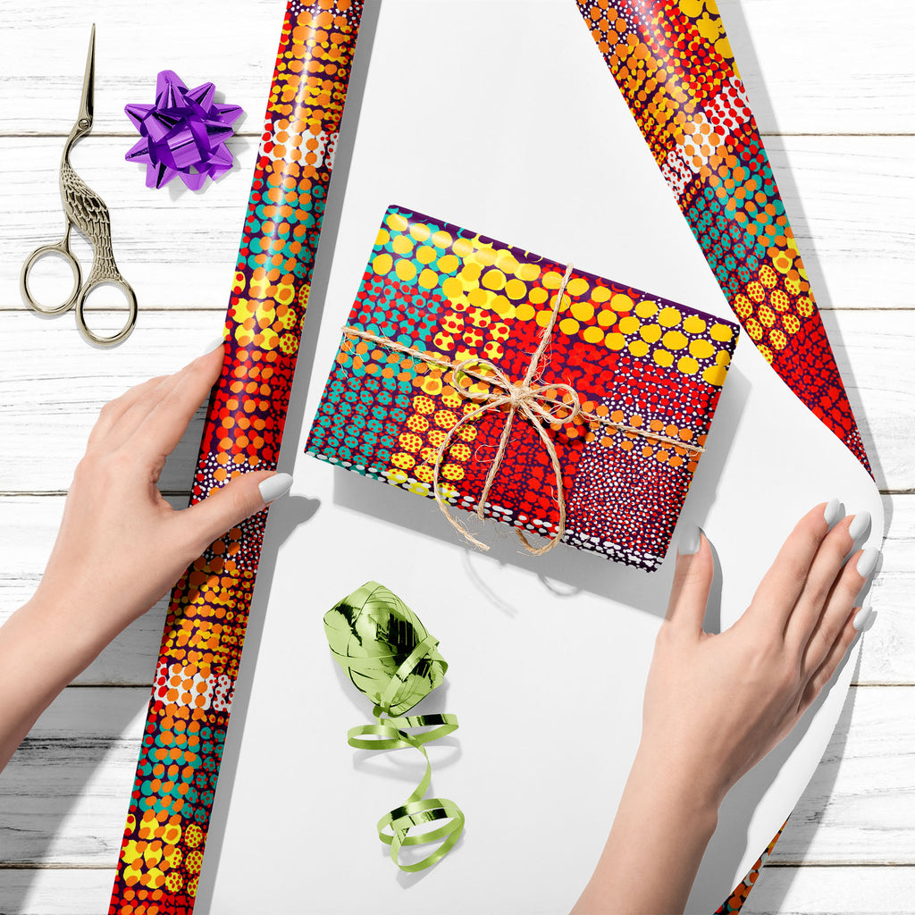 Motley Hand Drawn Stripes Art & Craft Gift Wrapping Paper-Wrapping Papers-WRP_PP-IC 5016726 IC 5016726, Abstract Expressionism, Abstracts, African, Ancient, Art and Paintings, Circle, Culture, Decorative, Digital, Digital Art, Dots, Drawing, Ethnic, Fashion, Geometric, Geometric Abstraction, Graphic, Hipster, Historical, Illustrations, Medieval, Modern Art, Patterns, Retro, Semi Abstract, Signs, Signs and Symbols, Stripes, Traditional, Tribal, Vintage, World Culture, motley, hand, drawn, art, craft, gift, w