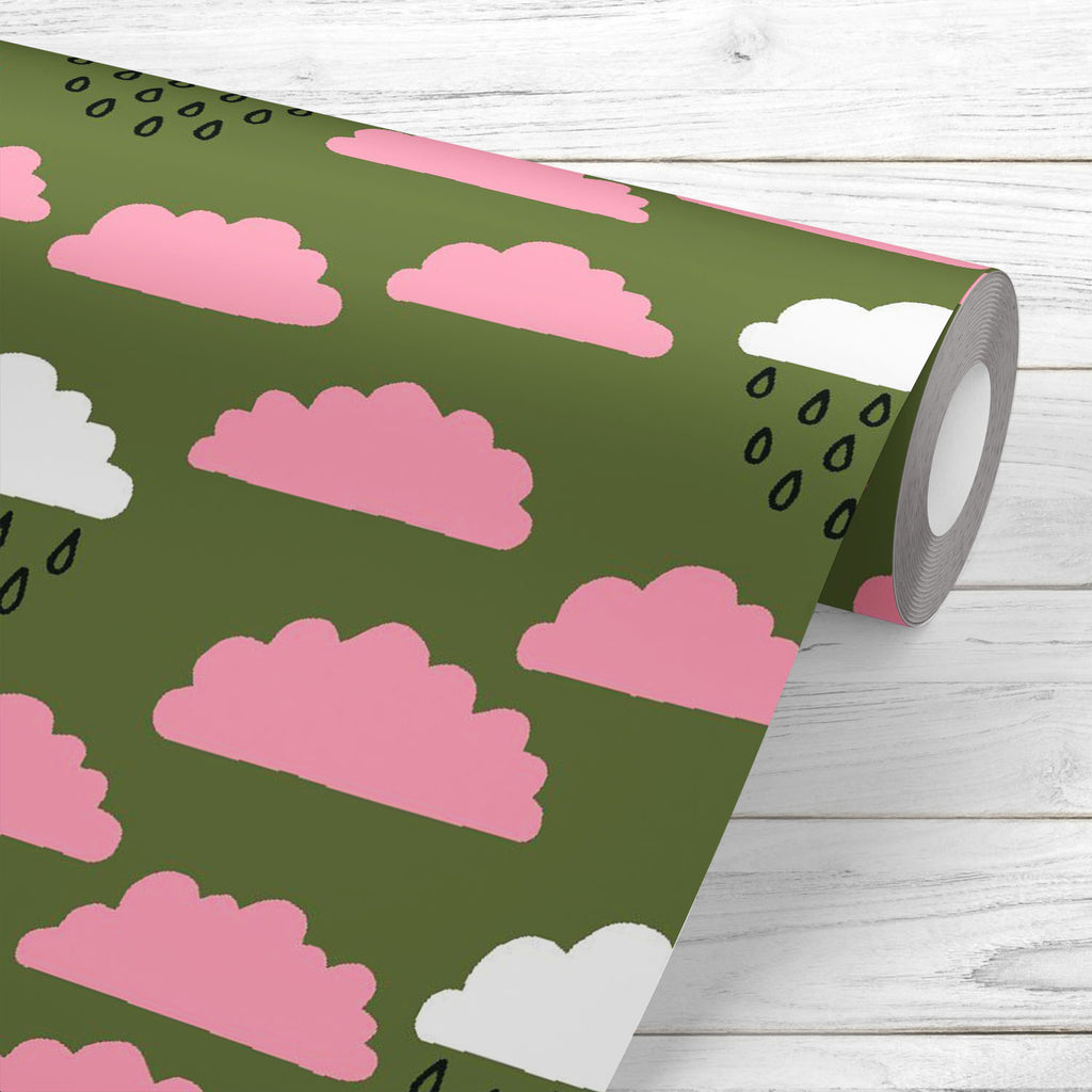 Hand-Drawn Clouds & Raindrops D1 Wallpaper Roll-Wallpapers Peel & Stick-WAL_PA-IC 5016731 IC 5016731, Abstract Expressionism, Abstracts, Baby, Bohemian, Children, Digital, Digital Art, Graphic, Hand Drawn, Illustrations, Kids, Modern Art, Patterns, Scandinavian, Semi Abstract, Signs, Signs and Symbols, Sketches, hand-drawn, clouds, raindrops, d1, wallpaper, roll, abstract, artistic, background, beauty, calligraphic, card, child, cloud, color, colorful, creative, cute, decor, design, doodle, drawn, element, 