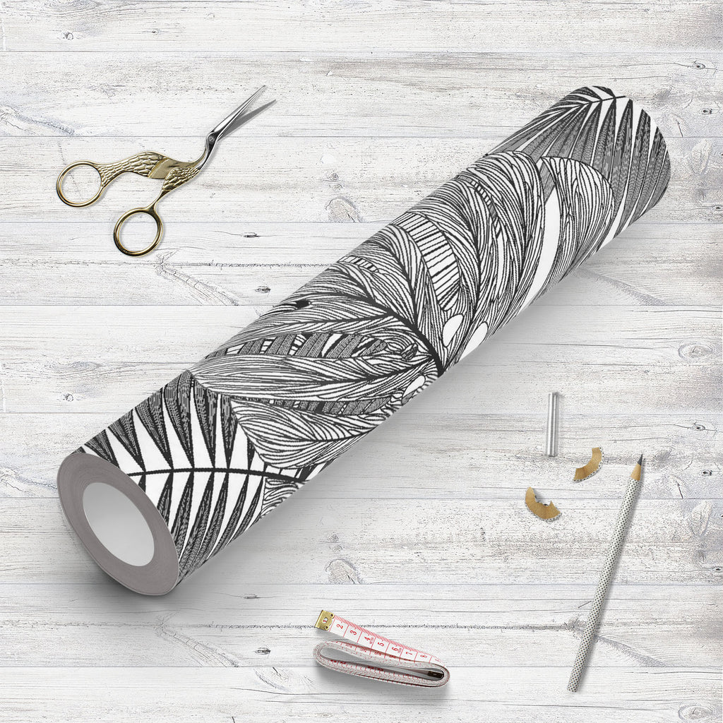 Tropical Palm Leaf D2 Wallpaper Roll-Wallpapers Peel & Stick-WAL_PA-IC 5016737 IC 5016737, Abstract Expressionism, Abstracts, Art and Paintings, Black, Black and White, Botanical, Decorative, Digital, Digital Art, Drawing, Fashion, Floral, Flowers, Graphic, Hawaiian, Illustrations, Nature, Paintings, Patterns, Scenic, Seasons, Semi Abstract, Signs, Signs and Symbols, Tropical, White, palm, leaf, d2, wallpaper, roll, outline, vector, abstract, art, background, beautiful, botany, branch, colorful, decoration,