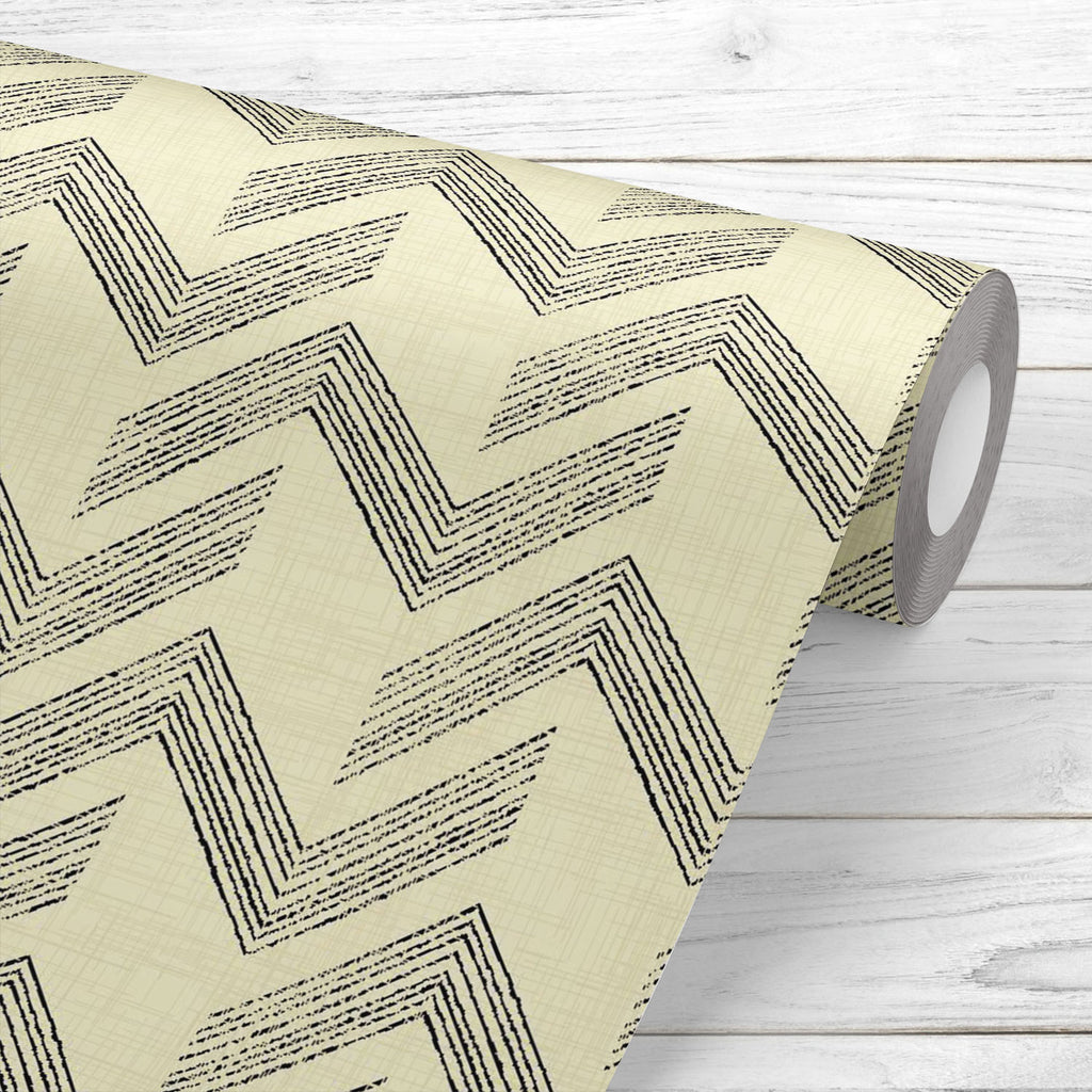 Abstract Geometric Stripes D11 Wallpaper Roll - Wallpapers Peel & Stick - ArtzFolio.com
