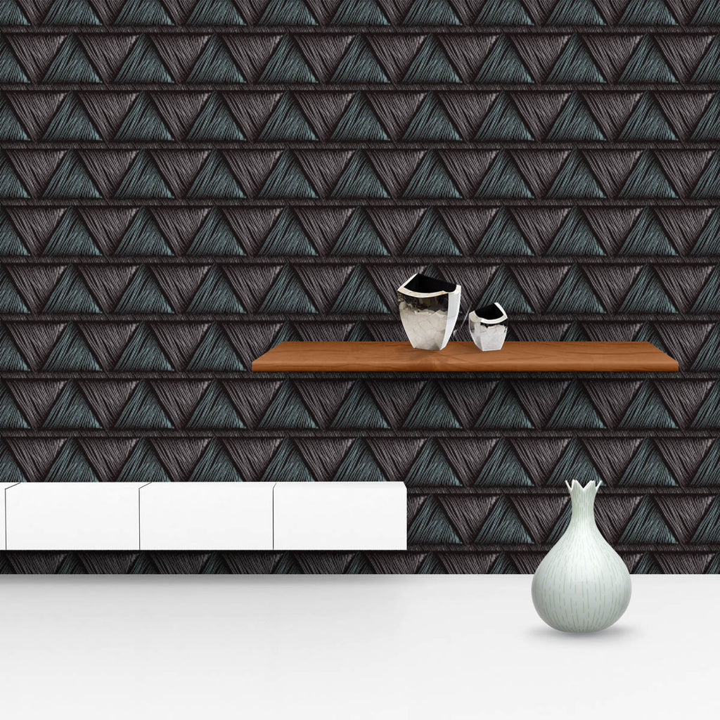 Abstract Triangles D9 Wallpaper Roll - Wallpapers Peel & Stick - ArtzFolio.com