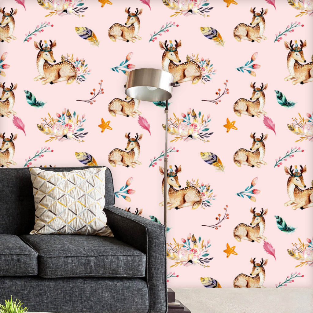 Baby Animals D2 Wallpaper Roll-Wallpapers Peel & Stick-WAL_PA-IC 5016759 IC 5016759, Animals, Animated Cartoons, Art and Paintings, Baby, Birthday, Black and White, Botanical, Caricature, Cartoons, Children, Drawing, Family, Floral, Flowers, Holidays, Illustrations, Kids, Nature, Patterns, Pets, Signs, Signs and Symbols, Watercolour, White, d2, wallpaper, roll, pattern, kid, animal, background, deer, fun, nursery, aquarelle, art, bear, bunny, card, cartoon, celebration, character, child, clipart, collection