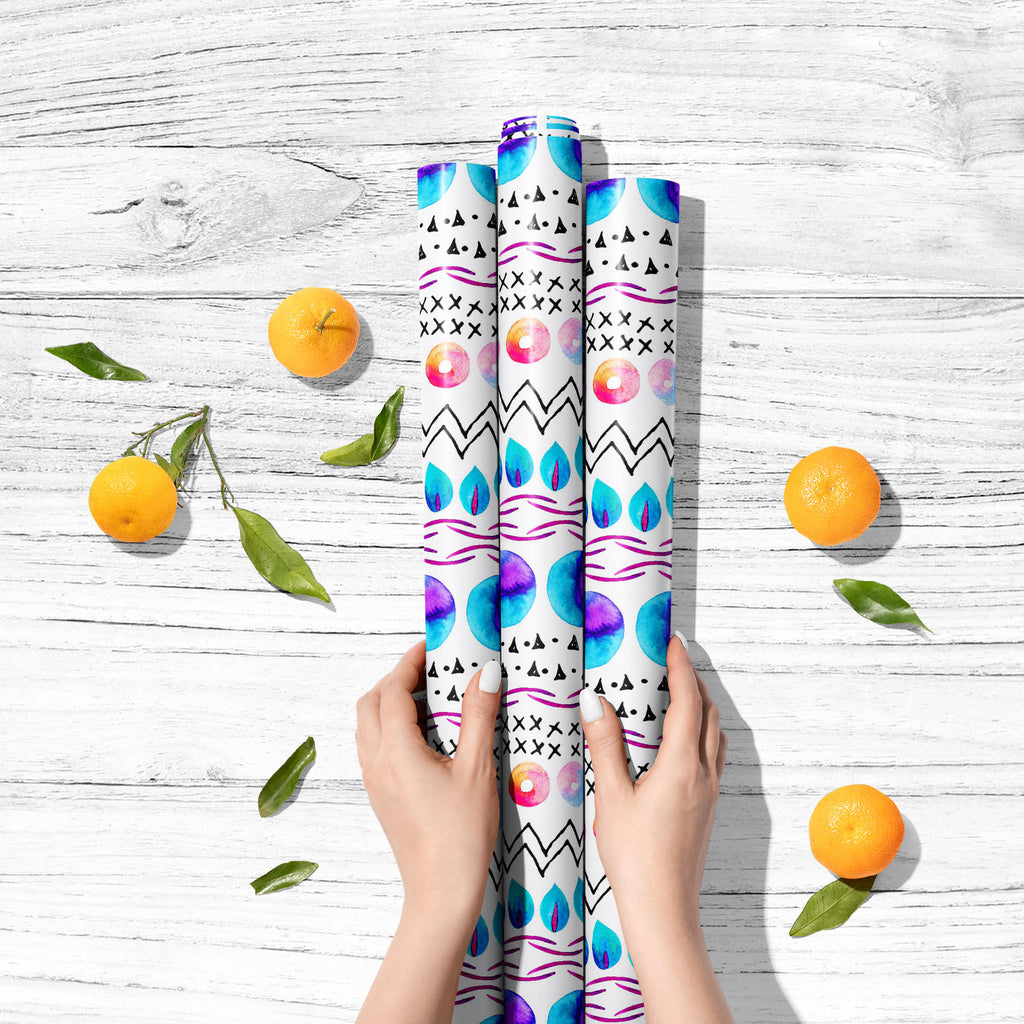 Watercolour Geometric Pattern D8 Art & Craft Gift Wrapping Paper-Wrapping Papers-WRP_PP-IC 5016762 IC 5016762, 80s, Abstract Expressionism, Abstracts, Art and Paintings, Botanical, Circle, Cross, Digital, Digital Art, Dots, Floral, Flowers, Geometric, Geometric Abstraction, Graphic, Illustrations, Modern Art, Nature, Patterns, Semi Abstract, Signs, Signs and Symbols, Stripes, Triangles, Watercolour, pattern, d8, art, craft, gift, wrapping, paper, abstract, background, bend, brush, color, dash, design, doodl