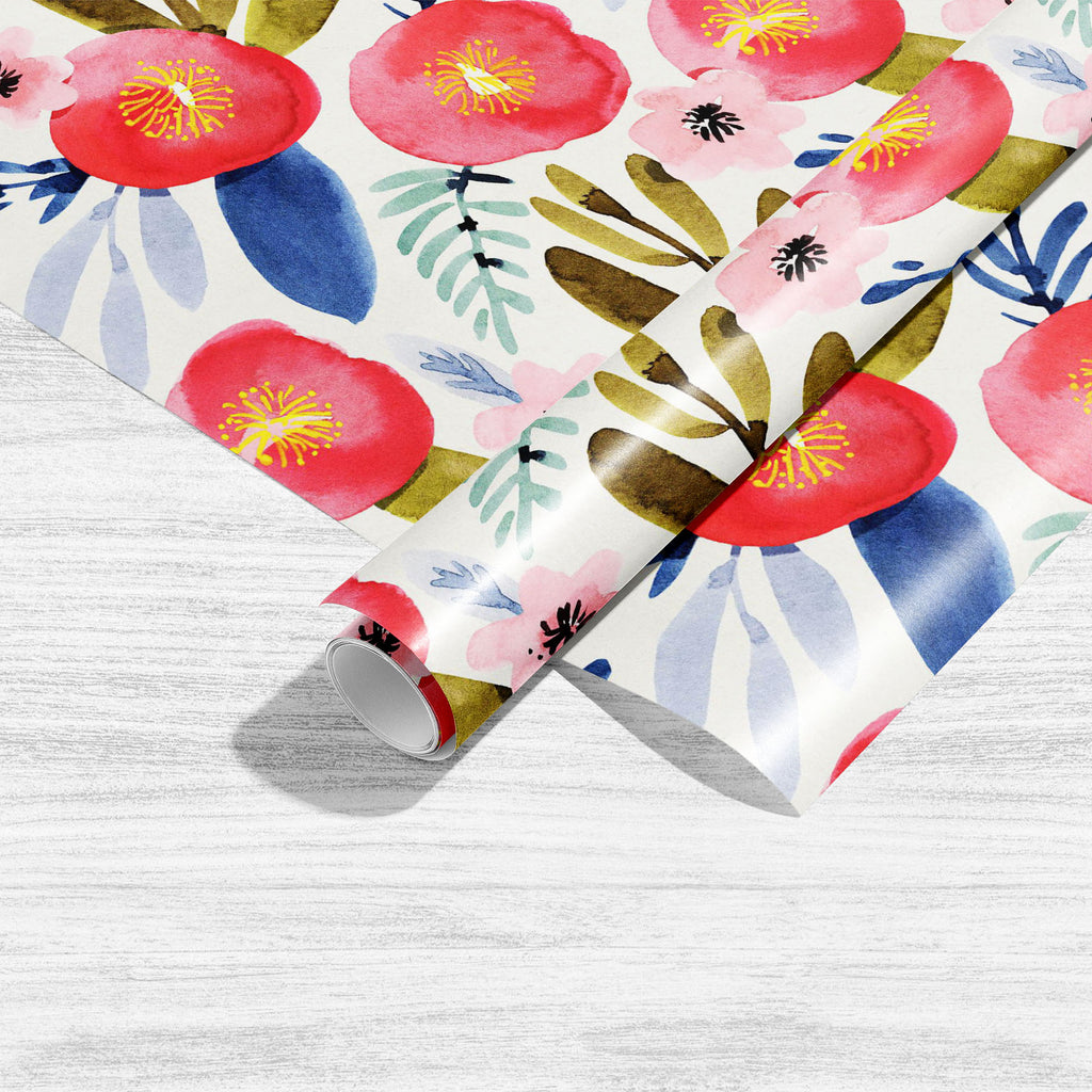Botanical Design D2 Art & Craft Gift Wrapping Paper-Wrapping Papers-WRP_PP-IC 5016773 IC 5016773, Ancient, Art and Paintings, Botanical, Floral, Flowers, Gouache, Historical, Illustrations, Medieval, Nature, Patterns, Scenic, Signs, Signs and Symbols, Vintage, Watercolour, design, d2, art, craft, gift, wrapping, paper, pattern, watercolor, illustration, seamless, summer, beige, flower, leaf, purple, backdrop, background, bloom, garden, paint, petal, pink, poppy, ranunculus, teal, textile, texture, wallpaper
