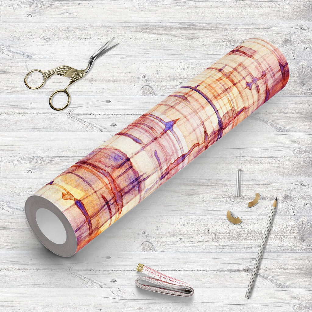 Abstract Watercolor Spots Wallpaper Roll - Wallpapers Peel & Stick - ArtzFolio.com