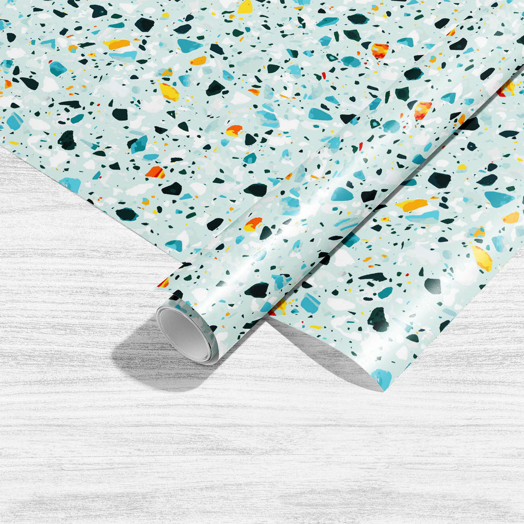 Terrazzo Flooring Cool Colors Art & Craft Gift Wrapping Paper-Wrapping Papers-WRP_PP-IC 5016808 IC 5016808, Abstract Expressionism, Abstracts, Digital, Digital Art, Graphic, Illustrations, Italian, Marble, Marble and Stone, Patterns, Semi Abstract, Signs, Signs and Symbols, terrazzo, flooring, cool, colors, art, craft, gift, wrapping, paper, pattern, seamless, abstract, tile, vector, floor, texture, background, stone, glass, design, pebble, granite, rock, mosaic, patio, pavement, venetian, colorful, fill, q
