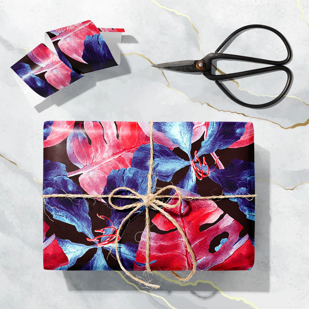 Palm and Hibiscus Jungle Art & Craft Gift Wrapping Paper-Wrapping Papers-WRP_PP-IC 5016824 IC 5016824, Abstract Expressionism, Abstracts, Art and Paintings, Black, Black and White, Botanical, Drawing, Fashion, Floral, Flowers, Hawaiian, Nature, Patterns, Retro, Semi Abstract, Watercolour, palm, and, hibiscus, jungle, art, craft, gift, wrapping, paper, pattern, tropic, rapport, seamless, background, flower, indigo, watercolor, beautiful, exotic, summer, abstract, allover, aloha, amazing, beach, blue, colorfu