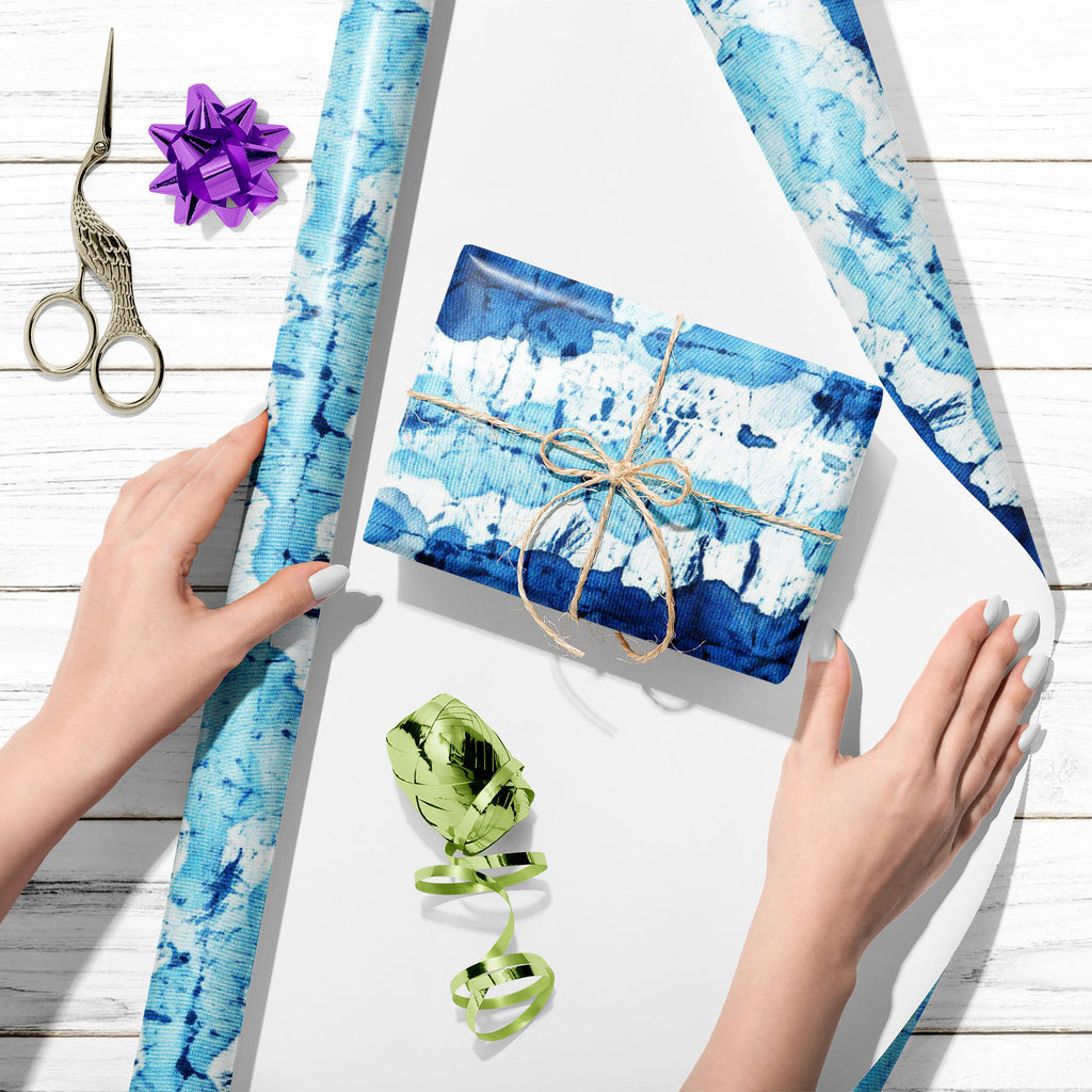Shibori Indigo Batik D11 Art & Craft Gift Wrapping Paper-Wrapping Papers-WRP_PP-IC 5016827 IC 5016827, Abstract Expressionism, Abstracts, Art and Paintings, Black and White, Culture, Decorative, Ethnic, Fashion, Illustrations, Japanese, Paintings, Patterns, Retro, Semi Abstract, Shibori, Signs, Signs and Symbols, Traditional, Tribal, Watercolour, White, World Culture, indigo, batik, d11, art, craft, gift, wrapping, paper, dye, tie, design, pattern, abstract, textile, 1960, seamless, texture, artistic, backd