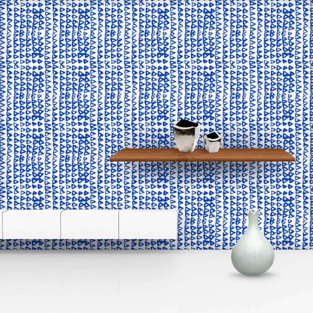 Japanese Shibori Triangle D1 Wallpaper Roll-Wallpapers Peel & Stick-WAL_PA-IC 5016833 IC 5016833, Abstract Expressionism, Abstracts, Black and White, Chinese, Culture, Ethnic, Fashion, Geometric, Geometric Abstraction, Ikat, Illustrations, Japanese, Modern Art, Patterns, Retro, Semi Abstract, Shibori, Signs, Signs and Symbols, Traditional, Triangles, Tribal, Watercolour, White, World Culture, triangle, d1, wallpaper, roll, abstract, background, batik, boho, brush, china, cloth, design, dye, fabric, geo, geo