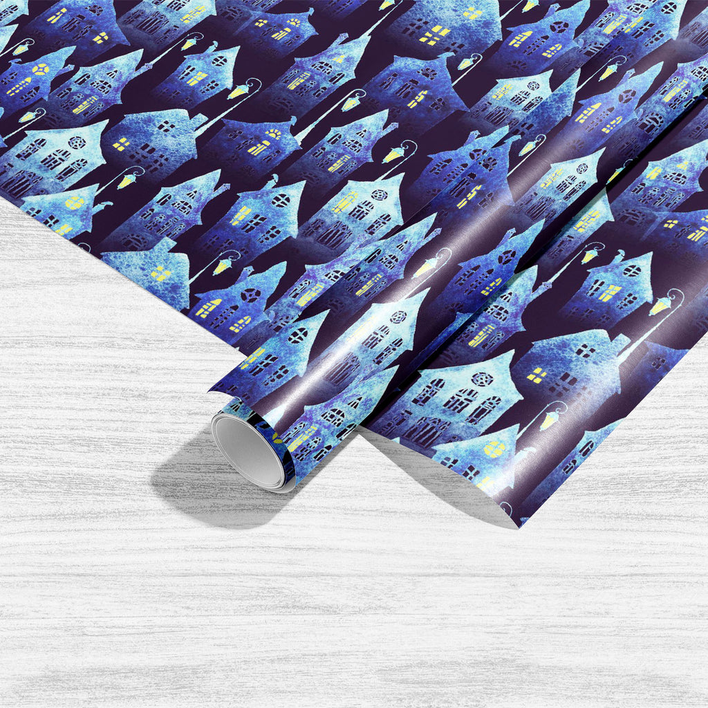 Crooked Houses with Lit Windows Art & Craft Gift Wrapping Paper-Wrapping Papers-WRP_PP-IC 5016835 IC 5016835, Animated Cartoons, Architecture, Art and Paintings, Black, Black and White, Books, Caricature, Cartoons, Cities, City Views, Fantasy, Hand Drawn, Holidays, Illustrations, Landscapes, Patterns, Pets, Scenic, Urban, Watercolour, crooked, houses, with, lit, windows, art, craft, gift, wrapping, paper, pattern, spooky, watercolor, halloween, seamless, old, dark, horror, house, illustration, landscape, ni